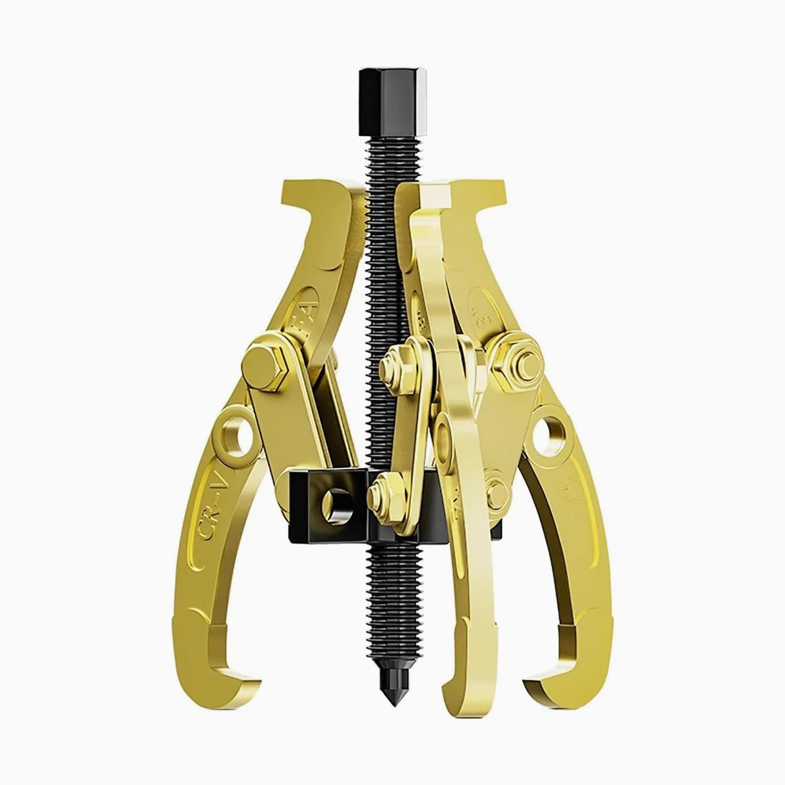 Extractor de rodamientos, extractor de engranajes multifuncional de 2 o 3 mandíbulas para quitar poleas, engranajes, rodamientos y volantes (capacidad de 5.5T, 10 pulgadas de longitud)