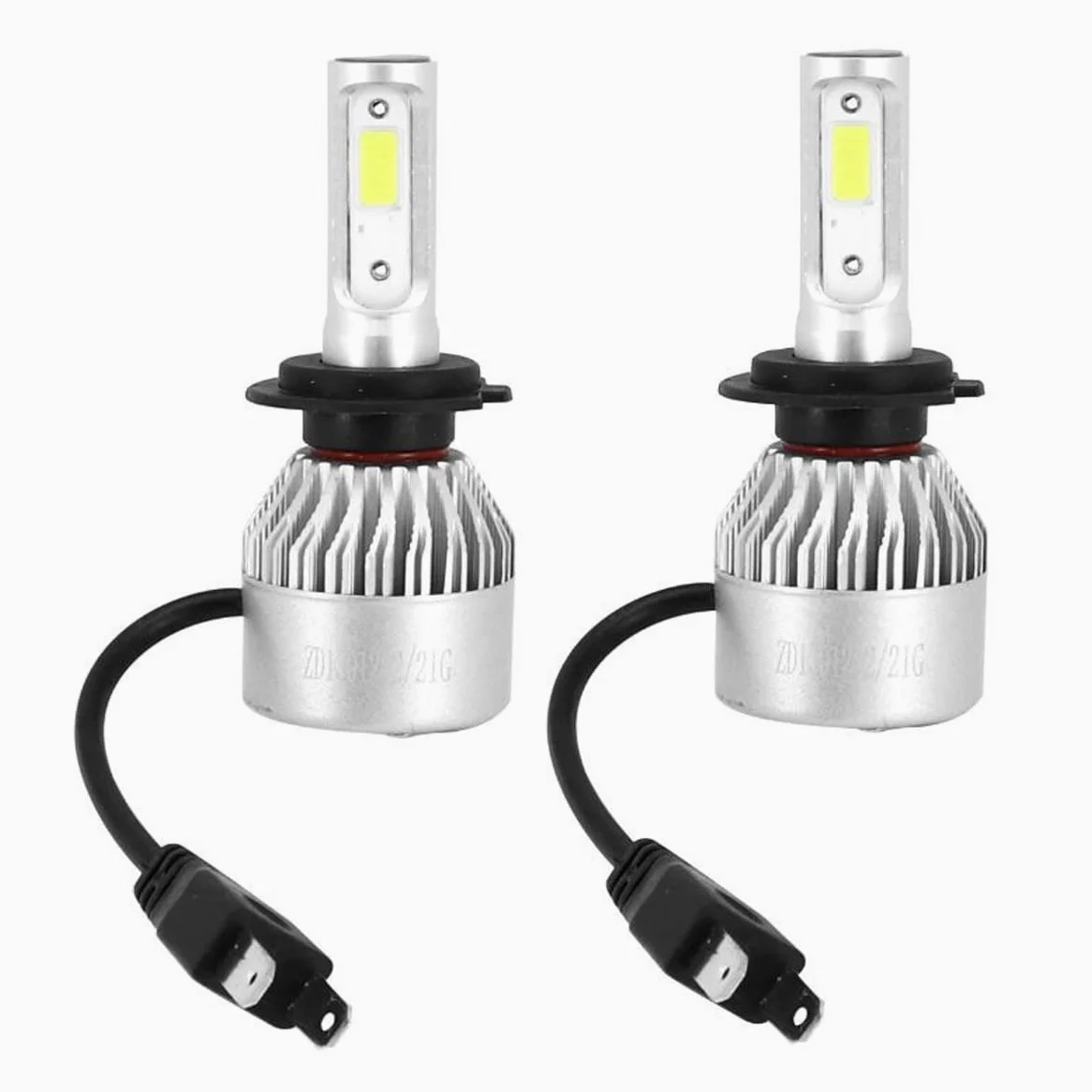 ADAPTABLE - Bombilla/Leds 12V H7 8000 Lúmenes 6500K - PX26D - P2-184657