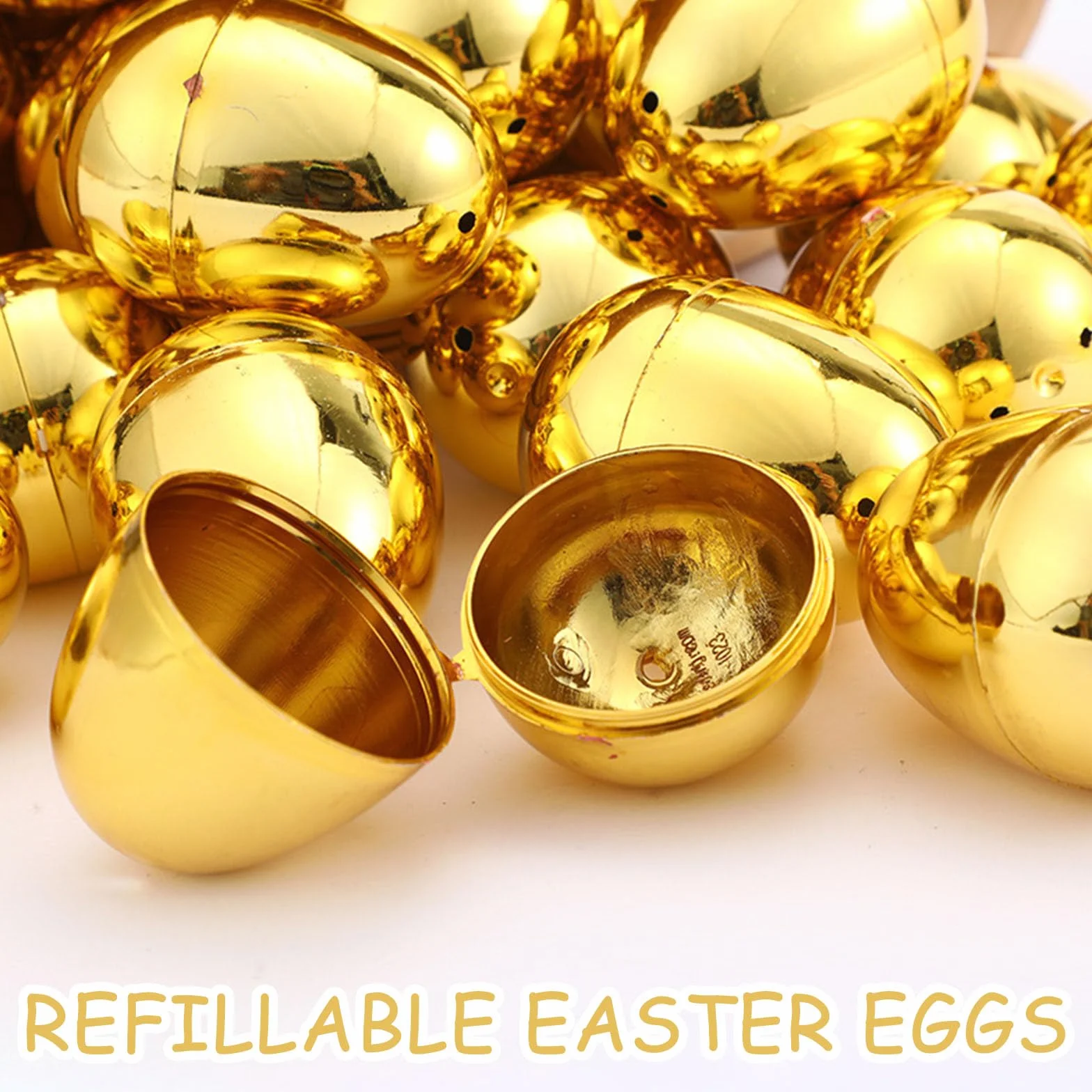 12 Huevos de Pascua para Rellenar, Decoración de Pascua para Búsqueda