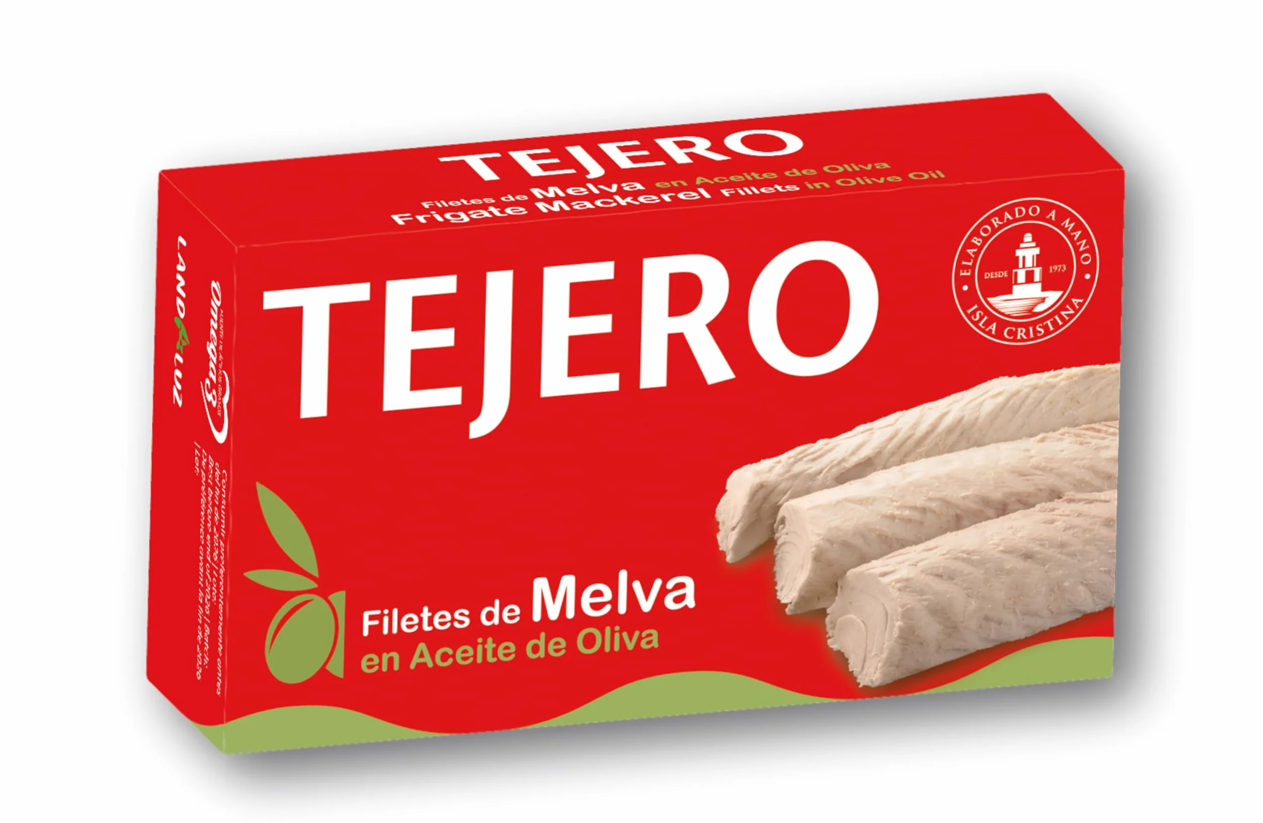 Tejero Conserva de pescado Melva en Aceite de Oliva 5 Latas 120 g