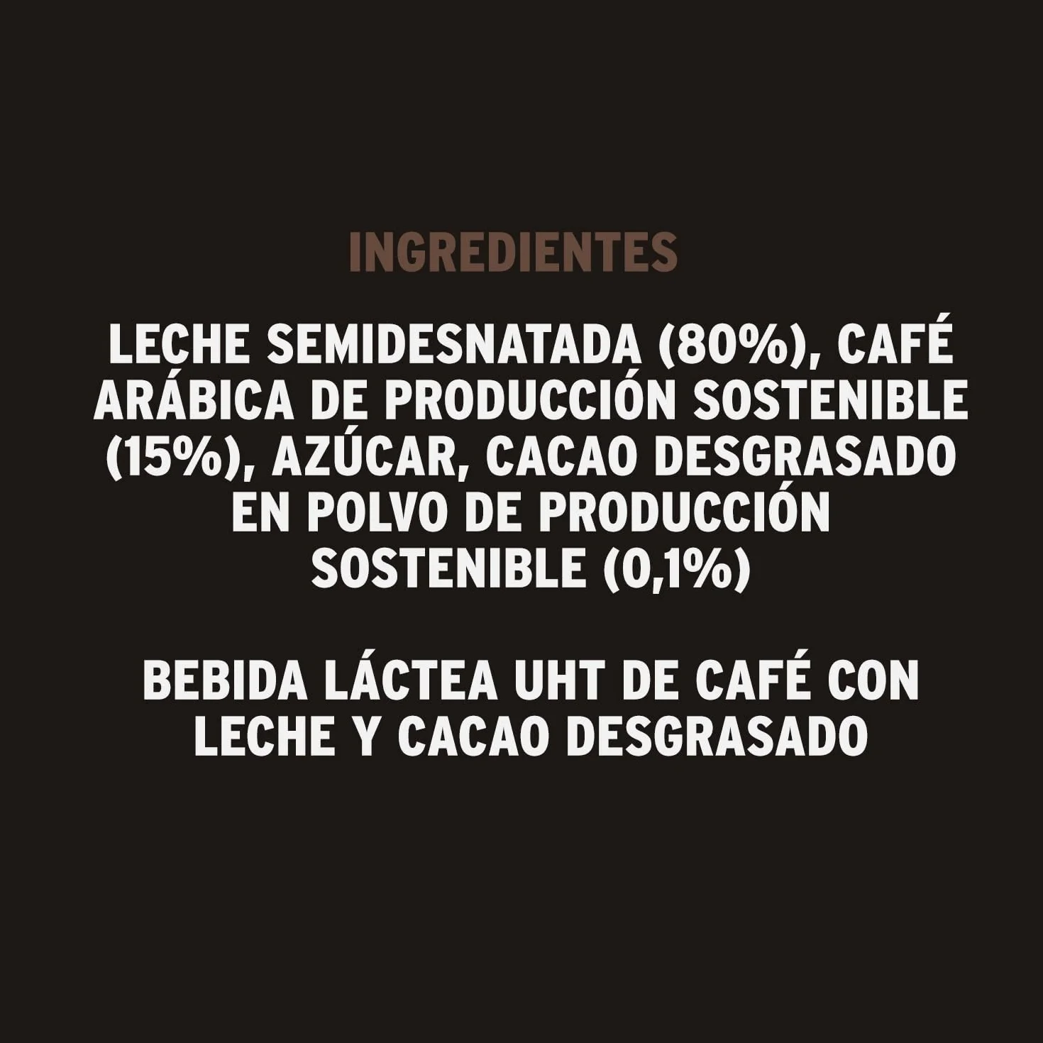 KAIKU CAFFÈ LATTE Cappuccino Pack 6 x 200 ml Café Frío con Leche y Cacao Listo para Tomar