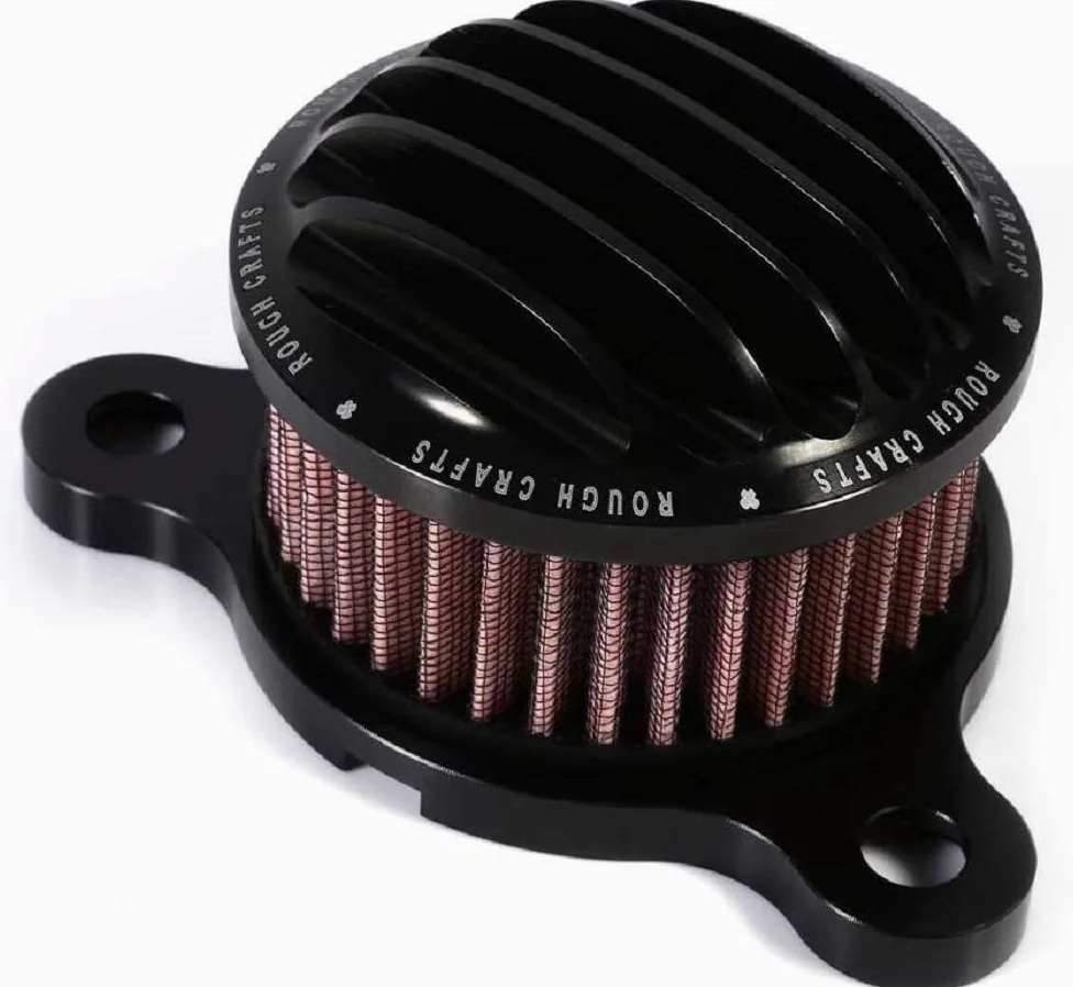 Kit de sistema de filtro de admisión de filtro de aire para Harley Sportster XL883N XL883R XL883P XL1200 XL1200L XL1200X Hierro 883 Forty Eight XL1200X 2004-2016 Billet Aluminio CNC mecanizado (GD) | para Sportster XL883N XL883R XL883P XL1200 XL1200L XL12