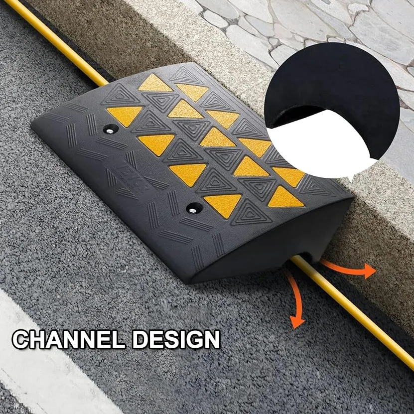 Rampas for Coches, Rampas de Umbral, Rampa de Acera de 8 Cm De Altura, Elevador de Coches de Entrada, Rampas Portátiles for Escalones
