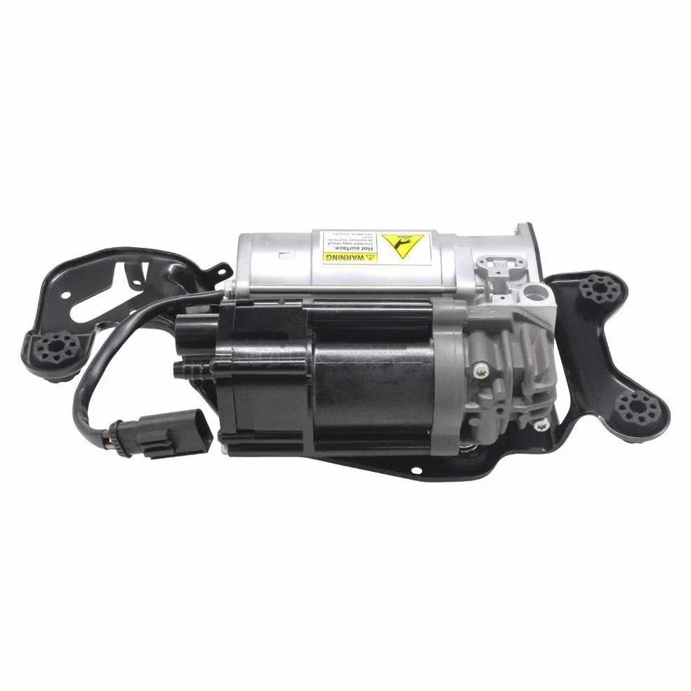 Suspensiones de aire 1 Bomba Compresora Suspensión Neumática Con Soporte Sin Bloque De Válvula Solenoide Para X5 F15 F16 F85 F86 2012-2019 OEM 37206875177 Amortiguadores