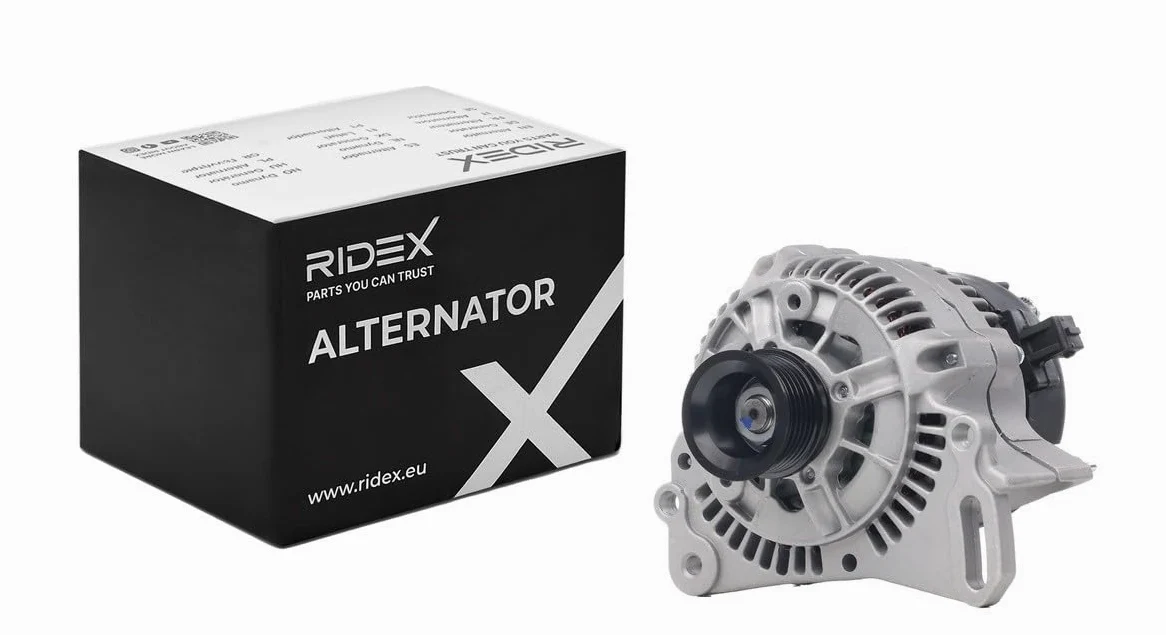 RIDEX 4G0084 Alternador Compatible con VW Transporter T4 Bus 70B, 70C, 7DB, 7DK, 70J, 70K, 7DC, 7DJ