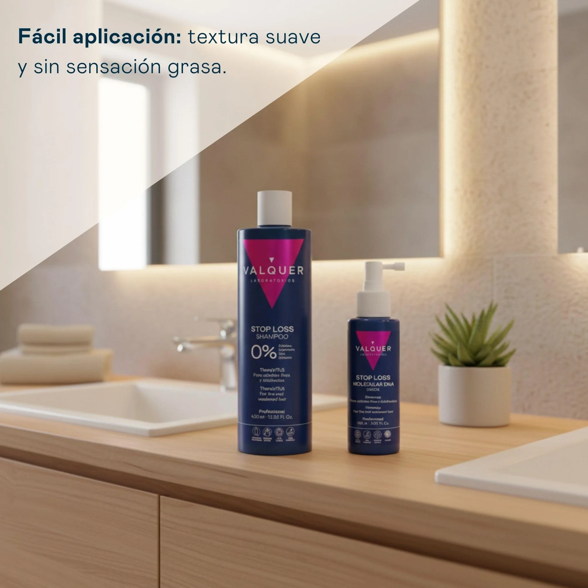 Valquer Pack Anticaída Intensivo Fórmula Zero, Champú 400 ml y Loción Shock 100 ml
