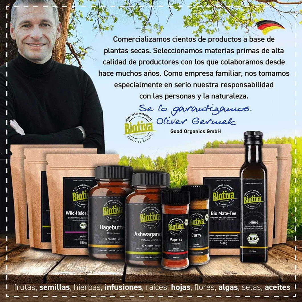 Biotiva Proteína de Guisante en tiras 400g Vegano Sustituto de la carne