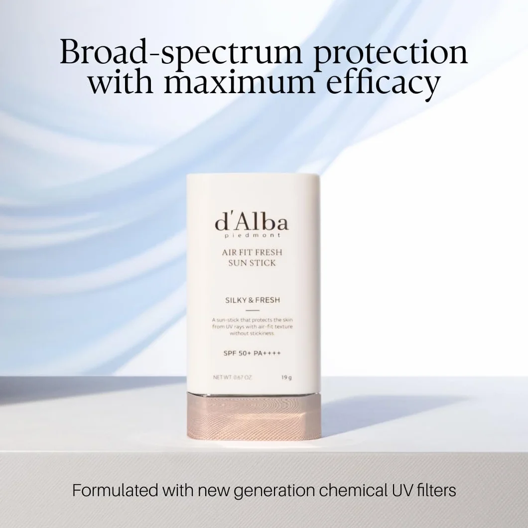 d'Alba Air Fit Fresh Stick SPF50+ PA++++ Protección Solar 19 g