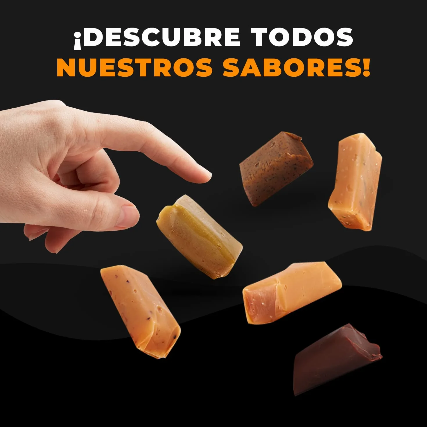 Mr Fudgesto Caramelos Tradicionales Sabor Caramelo Salado Toffee Artesanales Caja 900g