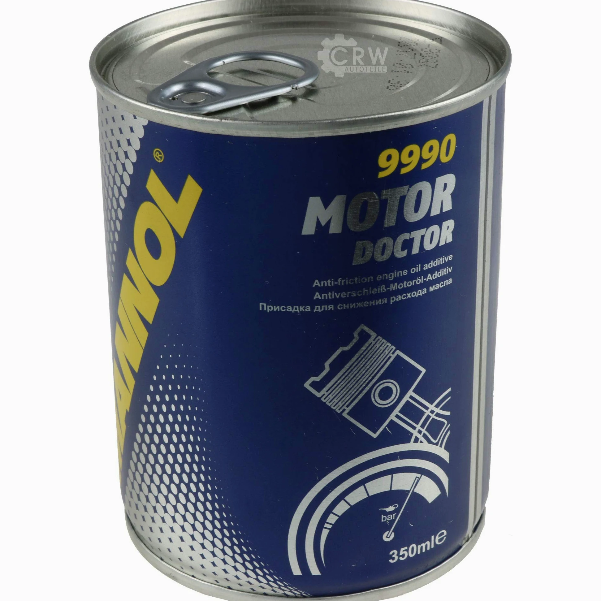 Aceite de motor Mannol Diesel Turbo 5W-40 4 x Motor Doctor Aditivo (20 L)