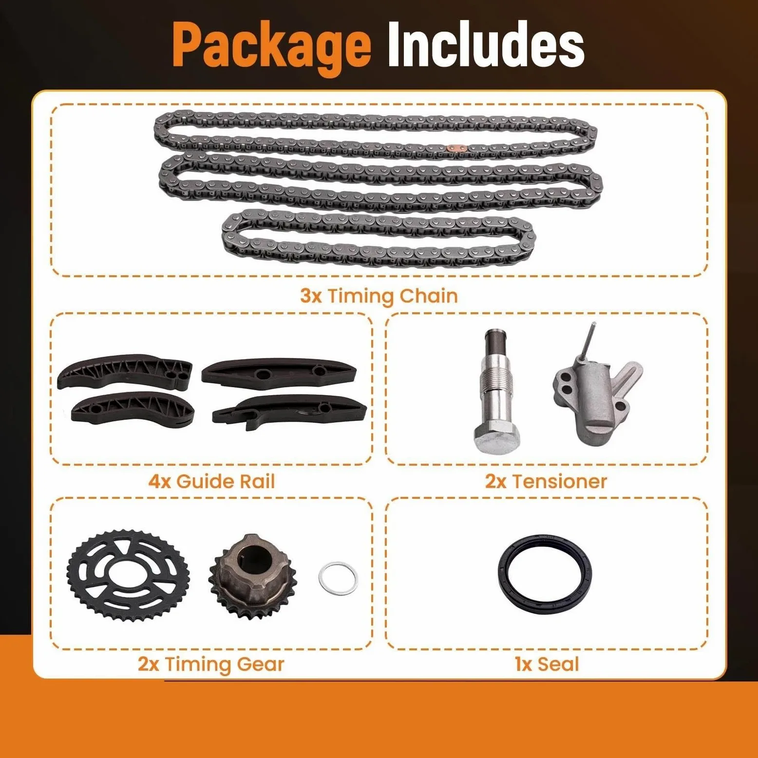Kit Herramientas Bloqueo Cadena Distribución Árbol Levas Para N47/N57 1.6 2.0 Para N47 D20. N47D20A N47D20C MOTOR 11318509926 Piñón cadena