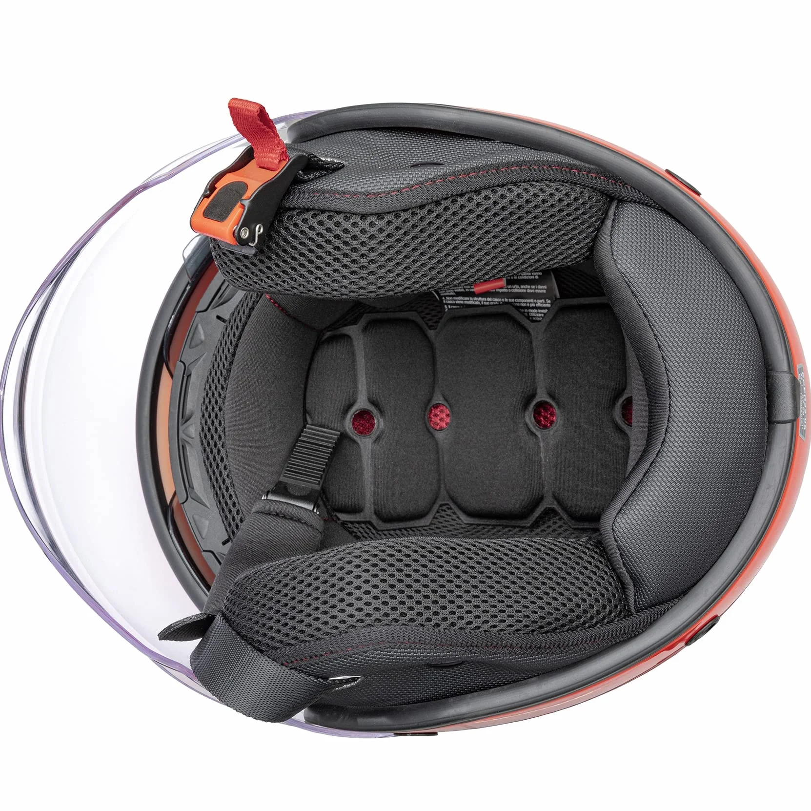 Casco Jet Scooter Moto ECE 22 06 Holomogado Visera Larga Transparente Parasol