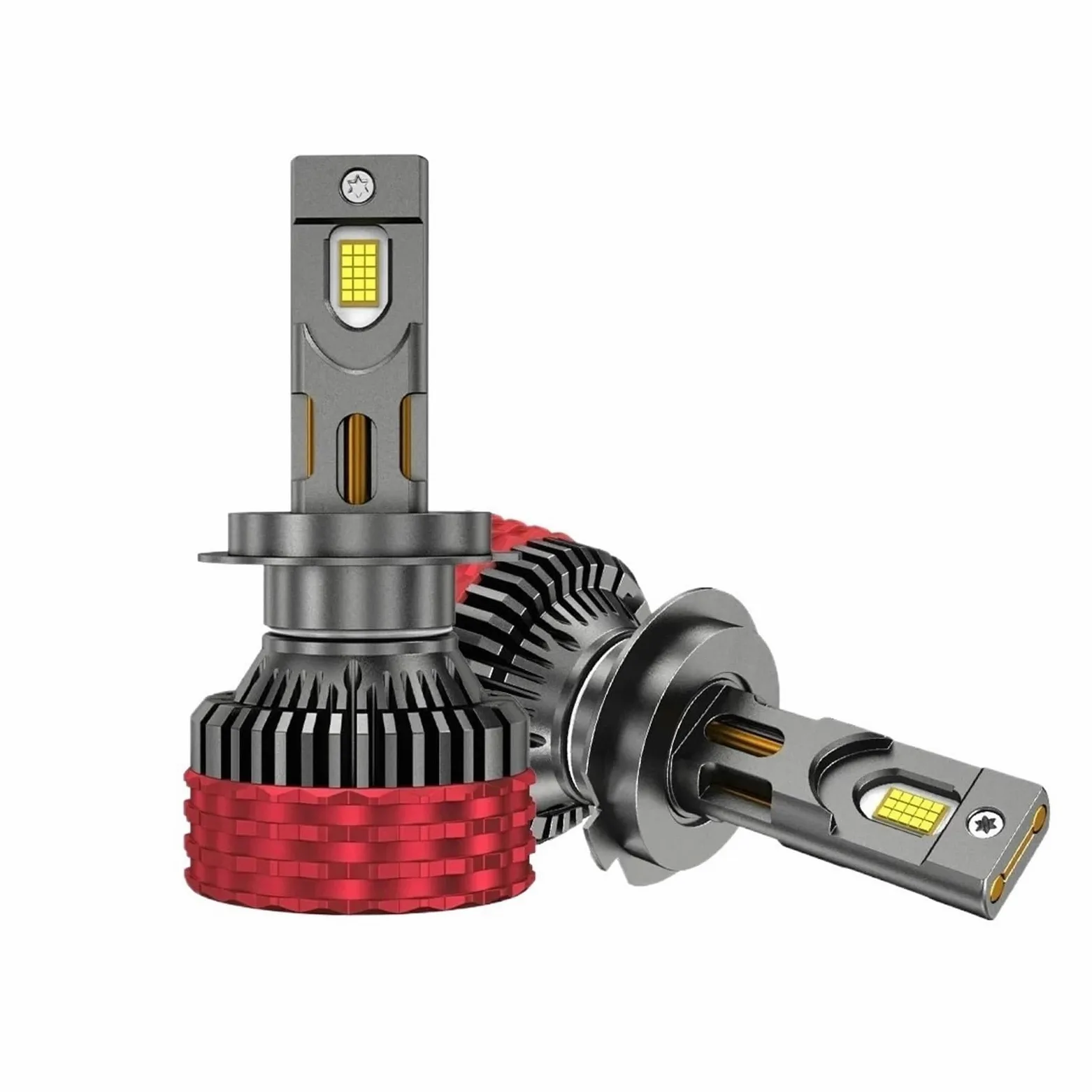 Bombilla LED H4 H7 LED CANBUS H11 H1 H3 9005 Kit Luces LED Repuesto | HB3 9006 HB4 9007 9008 9012 Faros LED 5200W 6000K Faro de coche Buld 12V