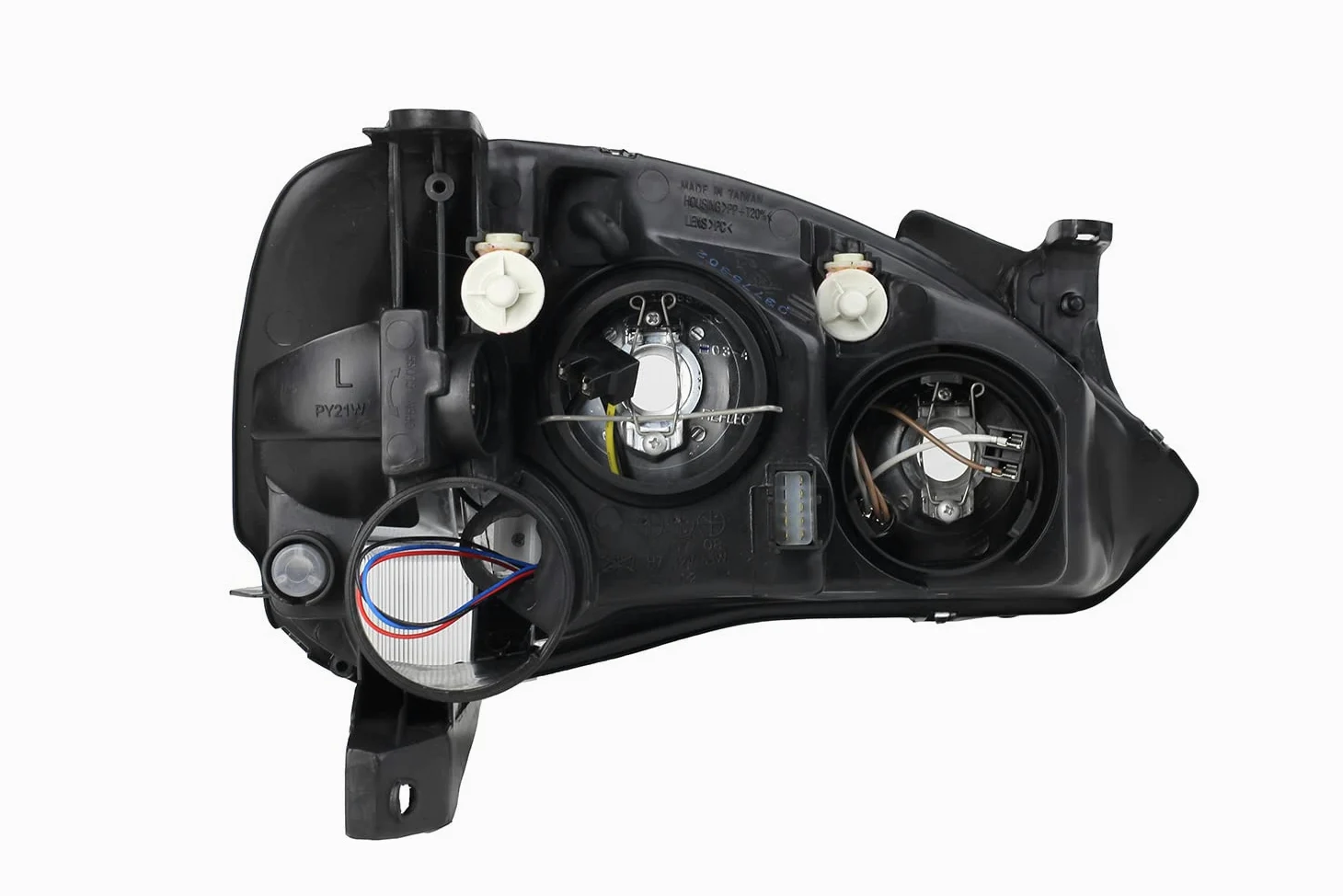 Johns, Juego de bombillas halógenas para Opel Corsa C 09/00-06/03 Li Re