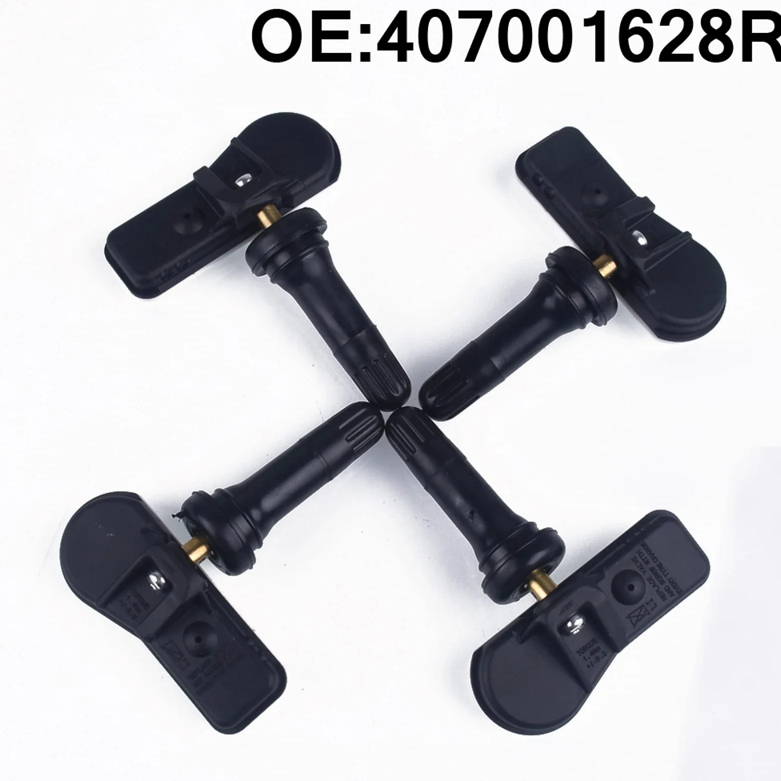 4 sensores de presión de neumáticos de Coche TPMS, para Renault, para Clio IV X98 2012-2016 Sensor de Monitor de presión de neumáticos de Coche TPMS 407009322R