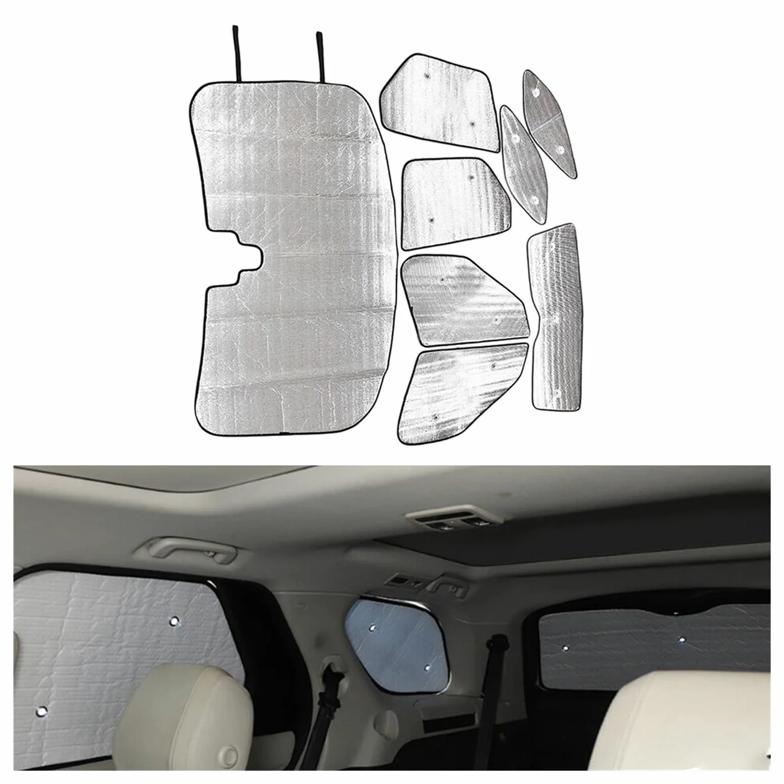 Parasol Parabrisas Parasol Para Coche Protector Plegable Anti-UV Para Land Para Rover Para Discovery 5