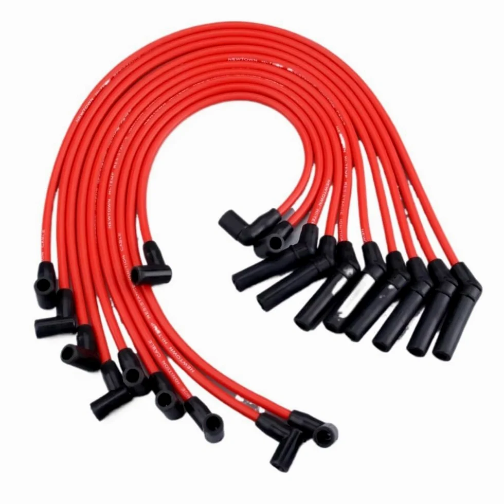 Cables de Encendido para Mustang 5.0L 5.8L V8 1964-1995 M-12259-R301 Kit de Cables de Encendido para bujías