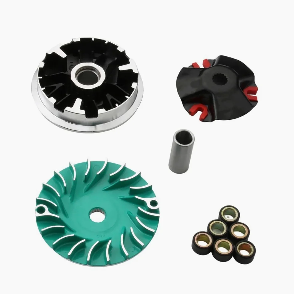 Scooter para Yw125 para Zuma 125 BWS Kit de variador Carreras Juego Rodillos 11,7g para Yamaha para Cygnus X para Yw ZY125T XC125 para FlameX 125cc 4T