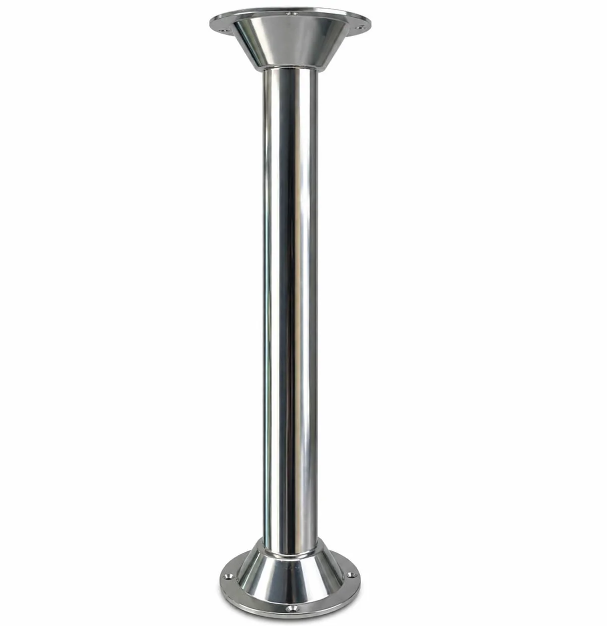 Pata de Mesa Camper y Caravana – CONICA para Furgonetas y Campers, Tubo 70 cm de Altura, Ligera y Resistente – Soporte Estable para Mesas en Autocaravanas