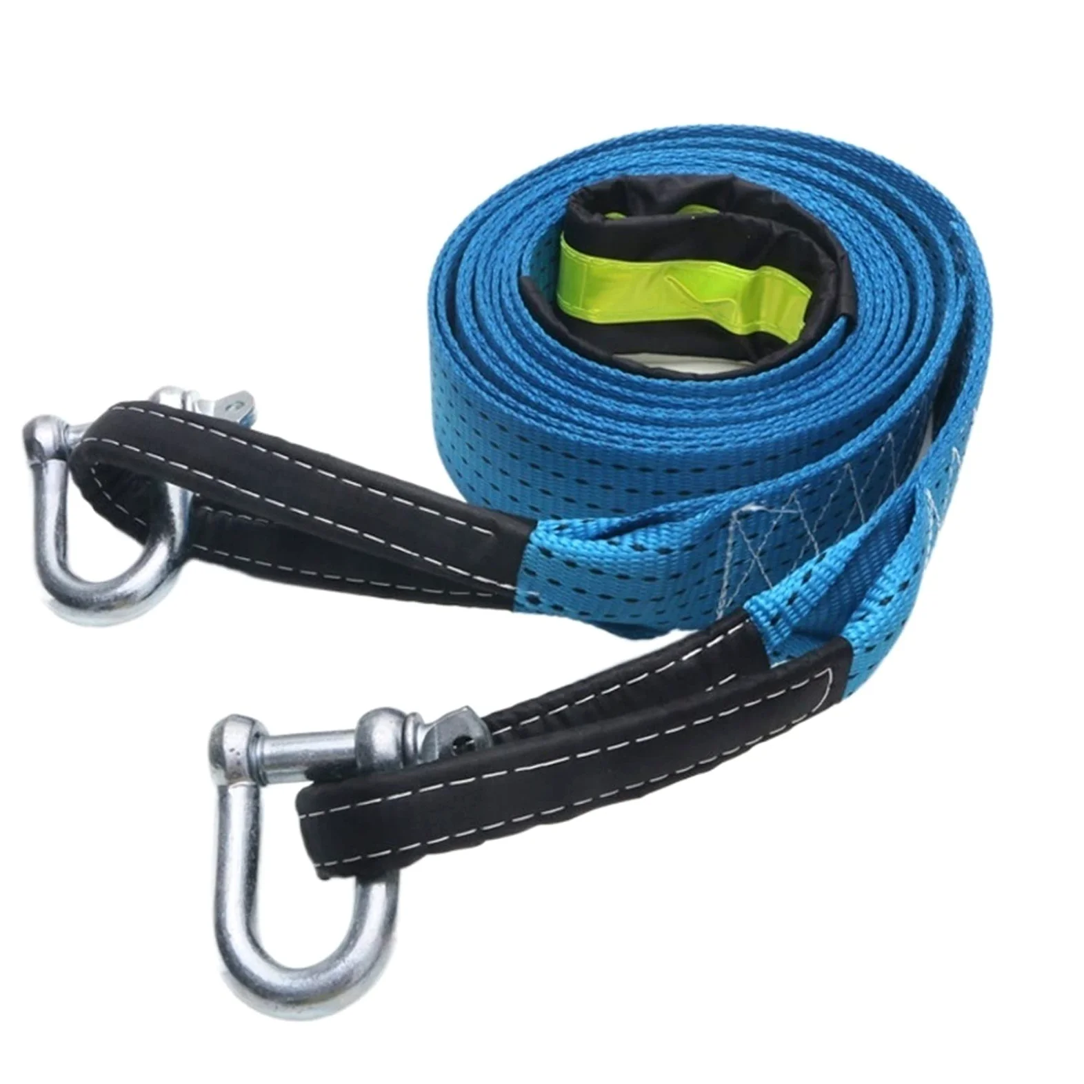 5M 8 Toneladas Cable de Remolque Correa de Remolque Cuerda de Remolque de Coche con Ganchos Nylon de Alta Resistencia Compatible con Emergencia de Coche de Servicio Pesado (Color Name : Blue) Little