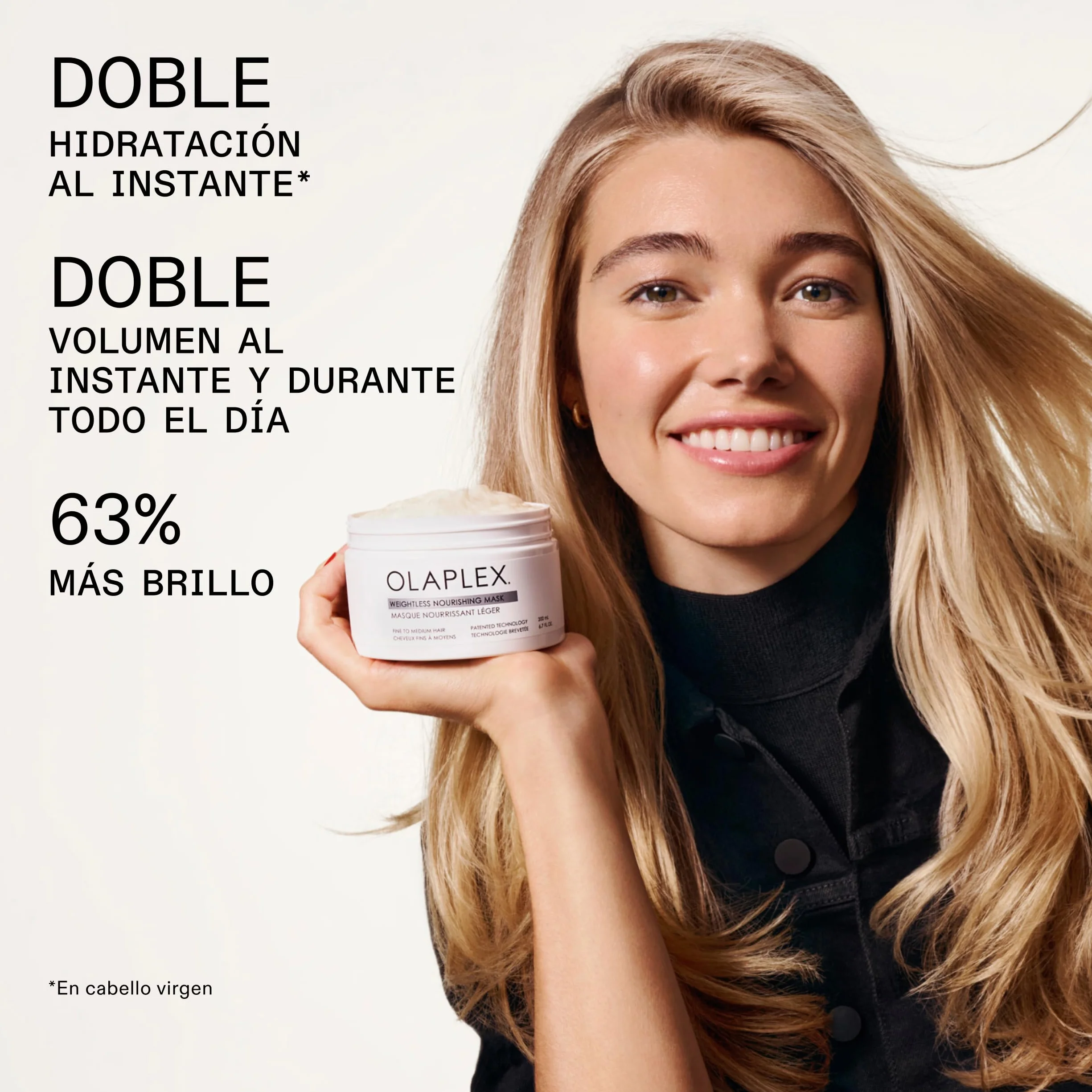 Olaplex Weightless Nourishing Mask 200 ml Hydrate Volumize Fine to Medium Hair