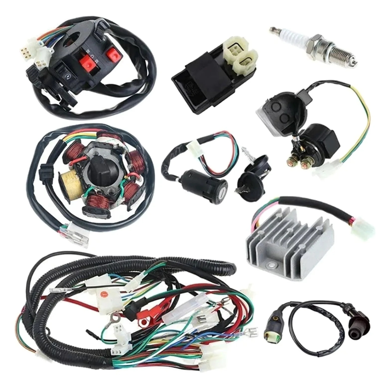 Arnés de cableado CDI para ATV GY6 150 para cc, para quad, buggy y kart