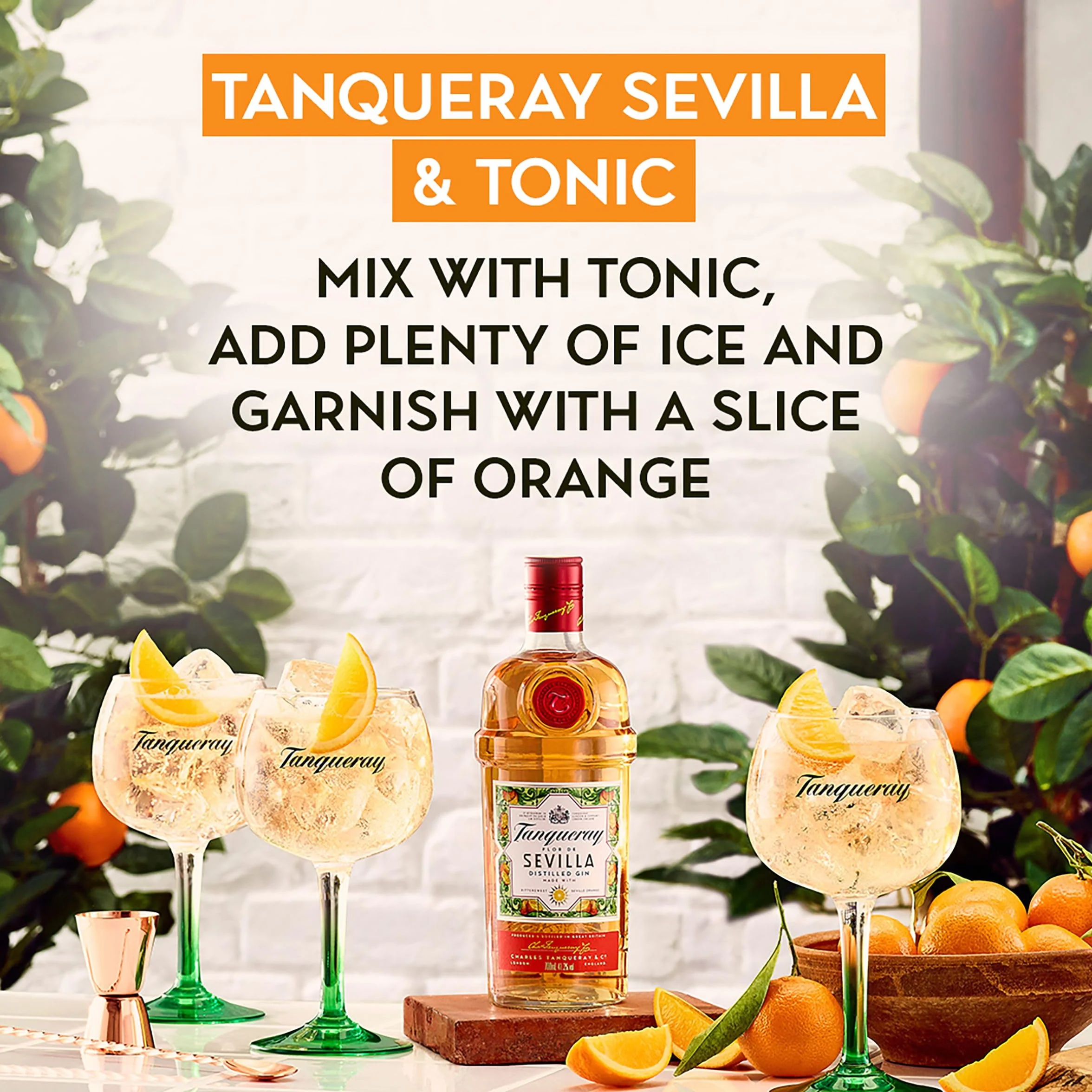 TANQUERAY Flor de Sevilla Ginebra 700 ml
