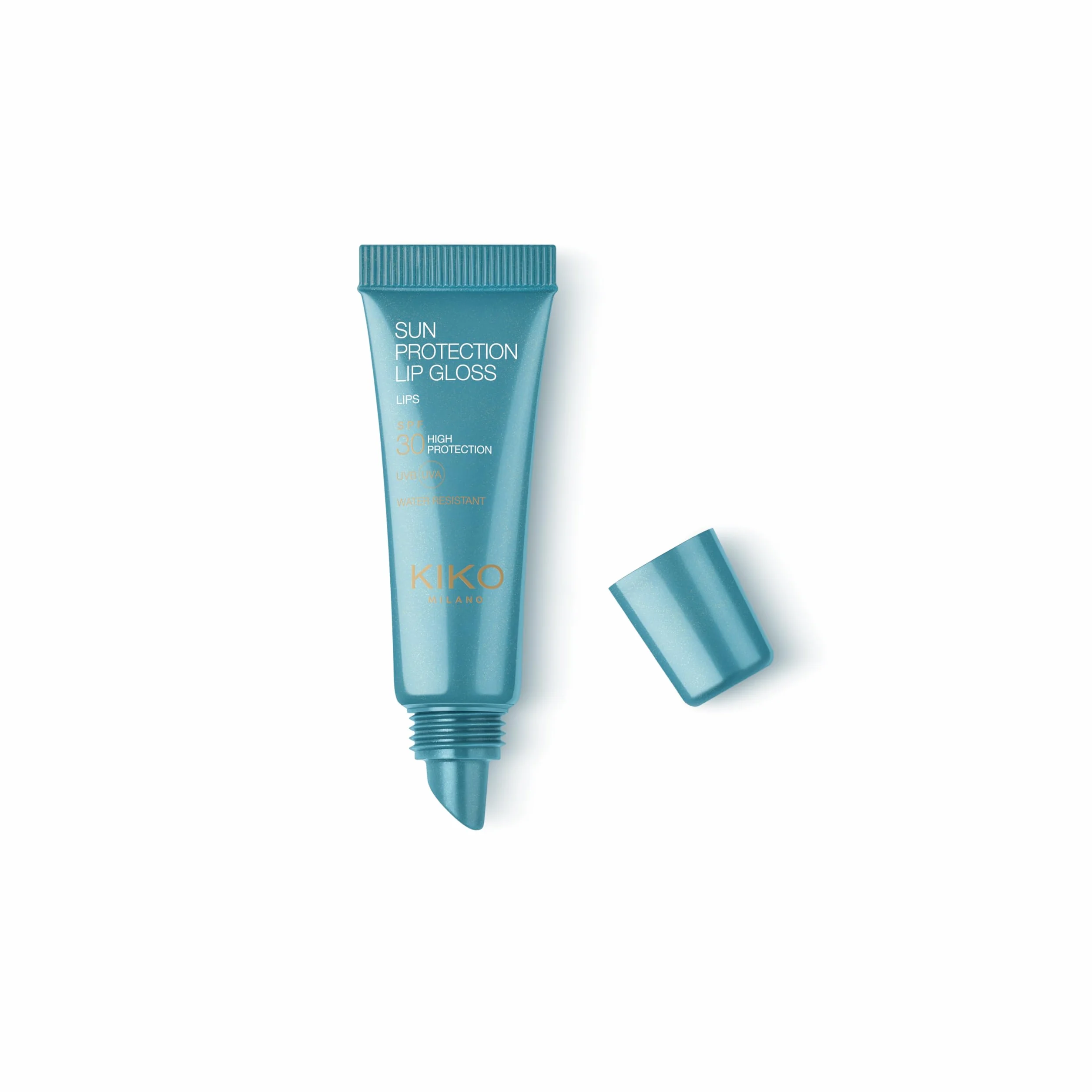 KIKO Milano Sun Protection Lip Gloss SPF 30 02, Brillo de Labios Protector e Hidratante