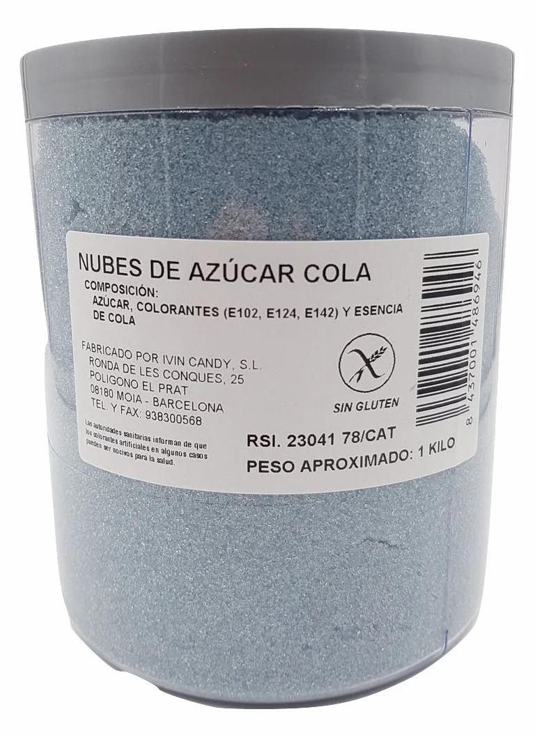 Algodón Nubes de Azúcar Cola 1 Kg