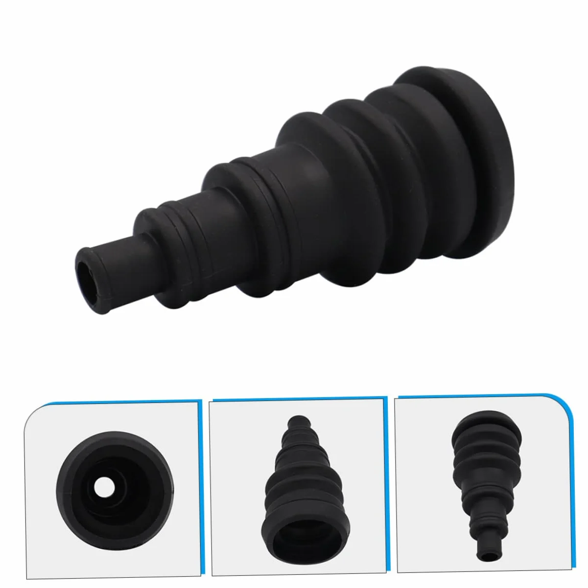 UPKOCH Cubierta De Cable De Coche Universal Bloque De Distribución De Energía Tapones Para Agujeros Ojales De Goma Cables De Enchufe Junta Para Caucho Manga Protectora Auto