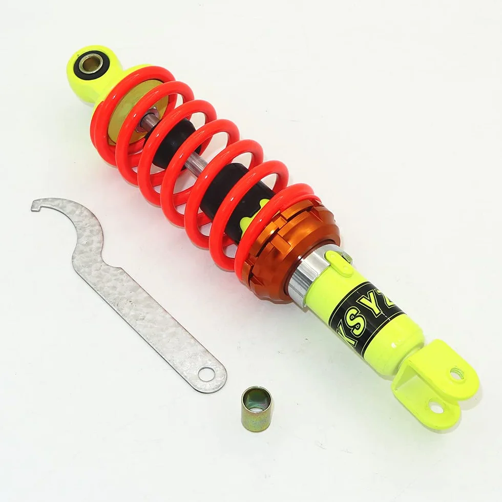 280mm amortiguador de suspensión trasera para moto Compatible con Honda Navi110 Dio50 Yamaha Bw's50 Aerox50 100 Jog50 etc 50cc 100cc 125CC scooter