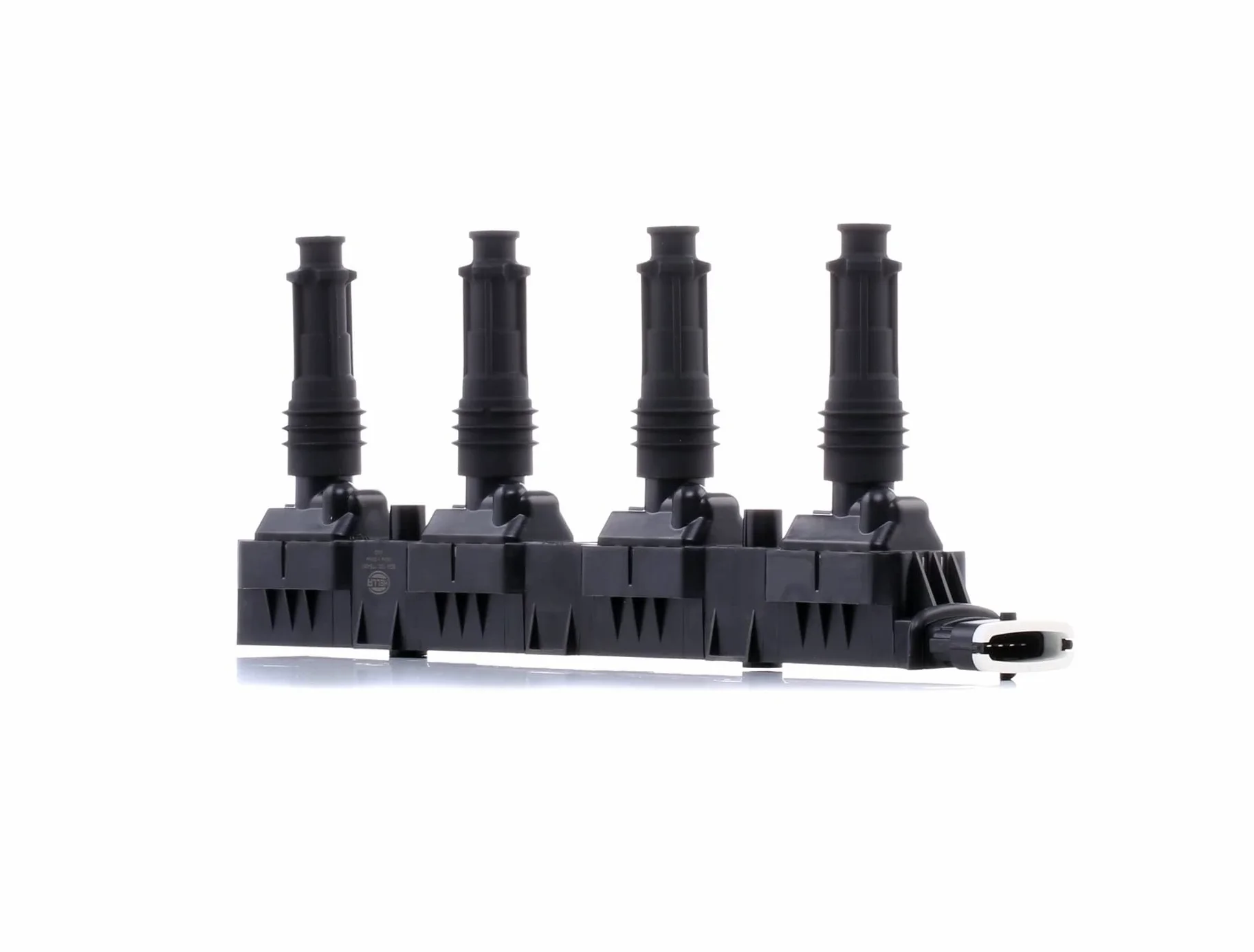HELLA 5DA 193 175-861 Bobina de encendido - 12V - 6polos - incl. conector bujías - atornillado