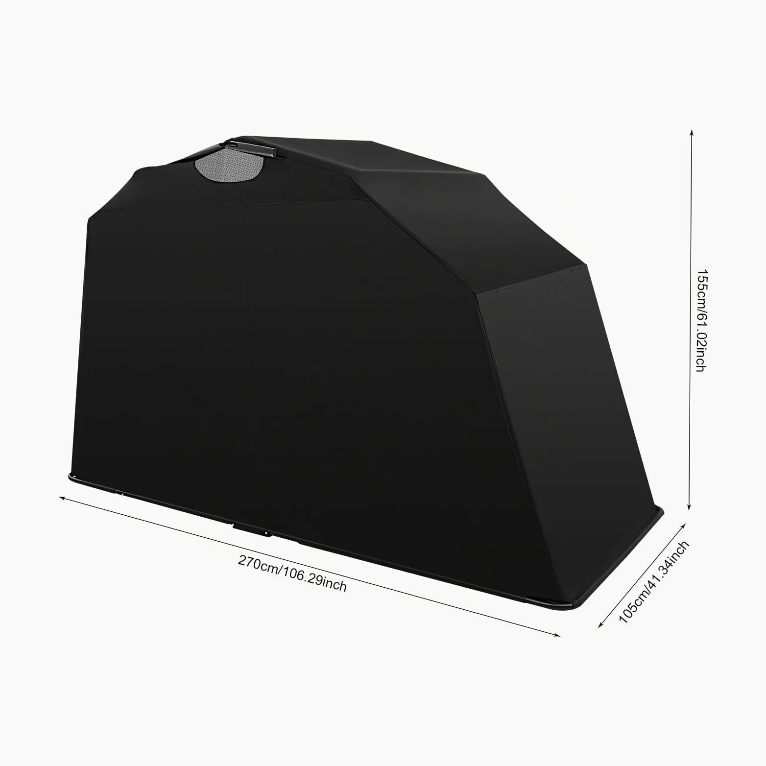 Tienda para moto | Garaje para moto | Lona protectora plegable para garaje Oxford de tela resistente con bolsa