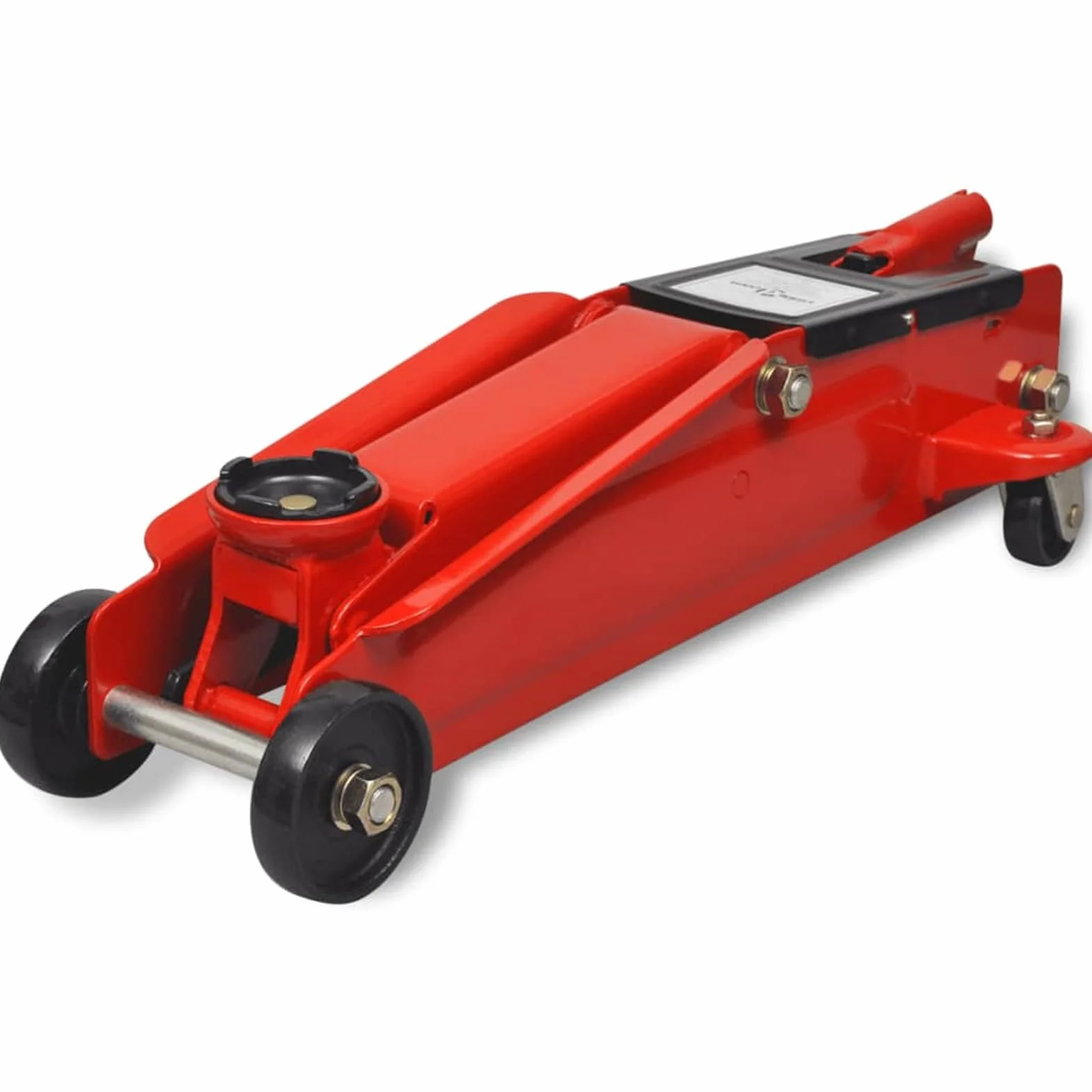 ARKEM Gato hidráulico bajo 3 toneladas Rojo Elevador Coche Gato HidráUlico Profesional