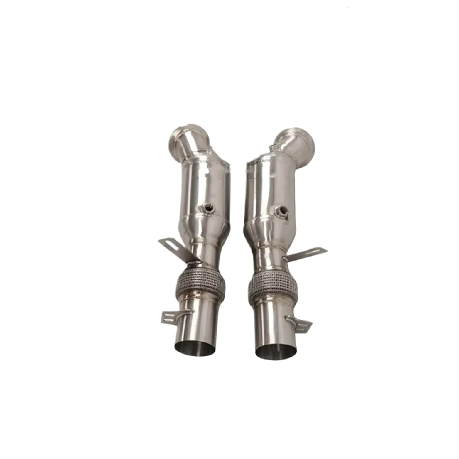 Catalizador Ajuste para BMW 760 6,0 T 2009-2015 piezas de automóvil convertidor catalítico tubos de escape bajante de acero inoxidable duradero catalizador gases escape(Without catalysis)