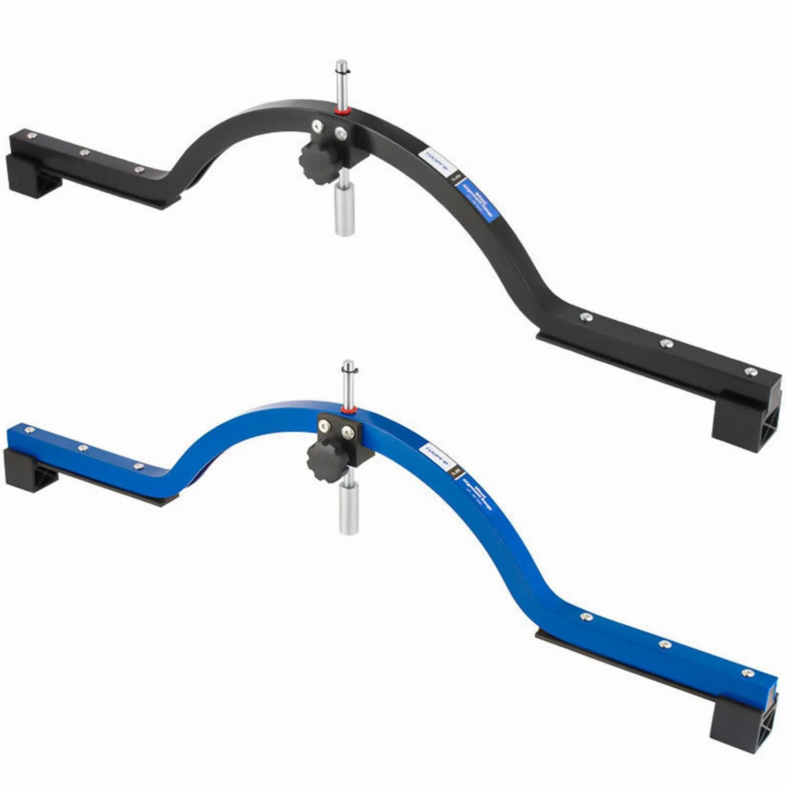 Calibrador de Alineación de Ruedas de Bicicleta, Herramienta de Ajuste de Profundo, Buje de Aleación de Aluminio, Función de Precisión, Apto, Negro