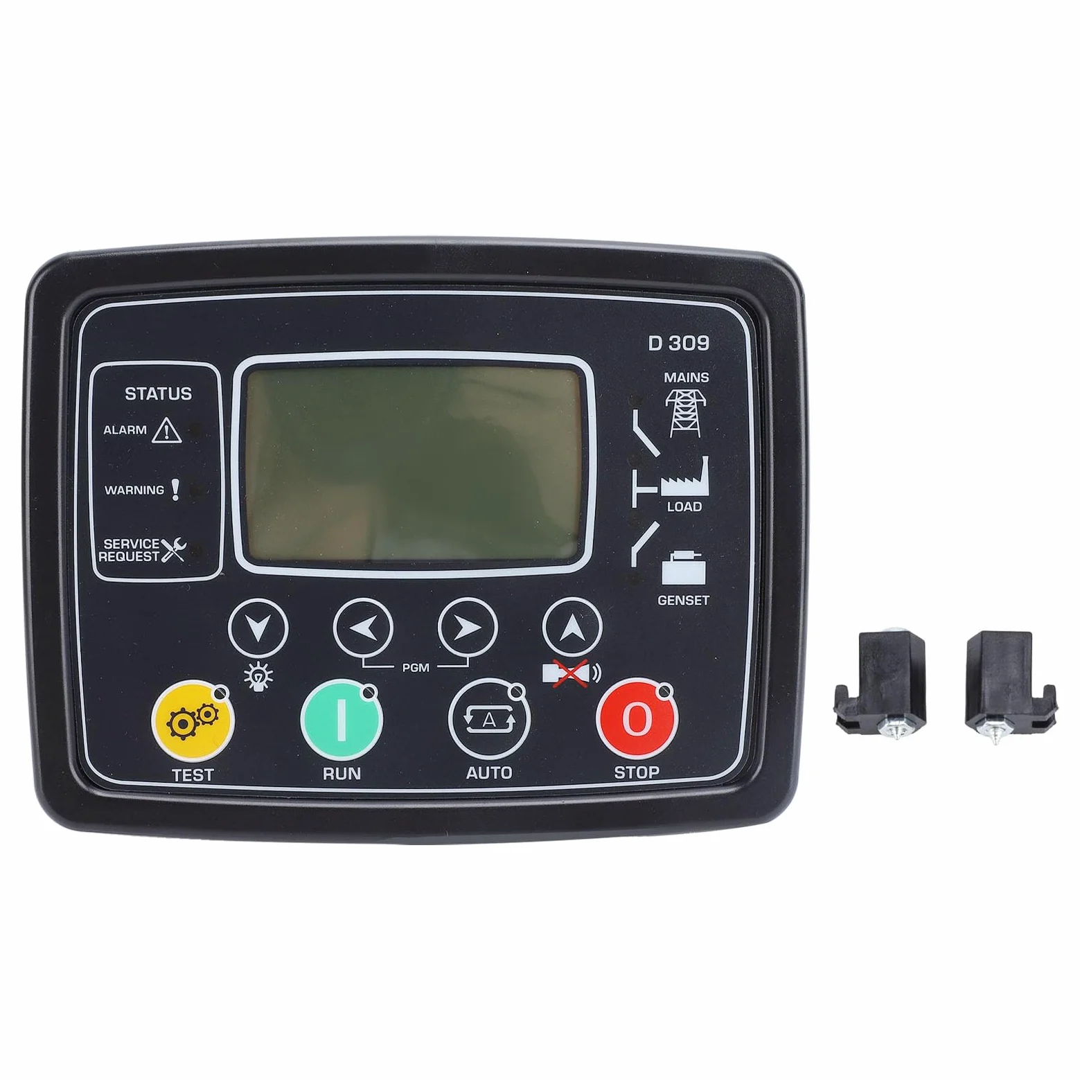 Panel de Control del Generador DKG309 Panel Controlador de Grupo Electrógeno Seguro y Duradero para de Alerta 8-36V