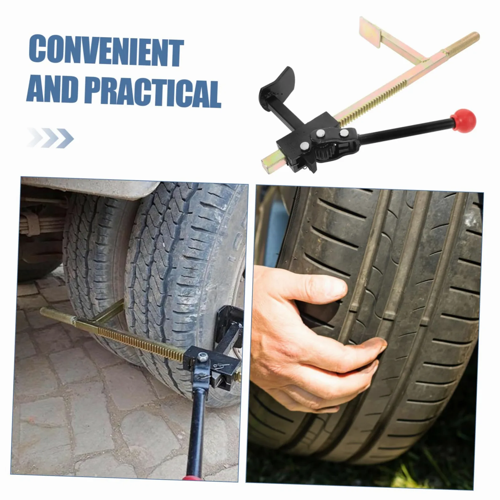 PRETYZOOM Herramienta Vulcanizante Pinchazos para Reparación Manual de Neumáticos de Camión y Motocicleta Expansor Portátil de Hierro Fundido para Montaje Rápido en Reparaciones