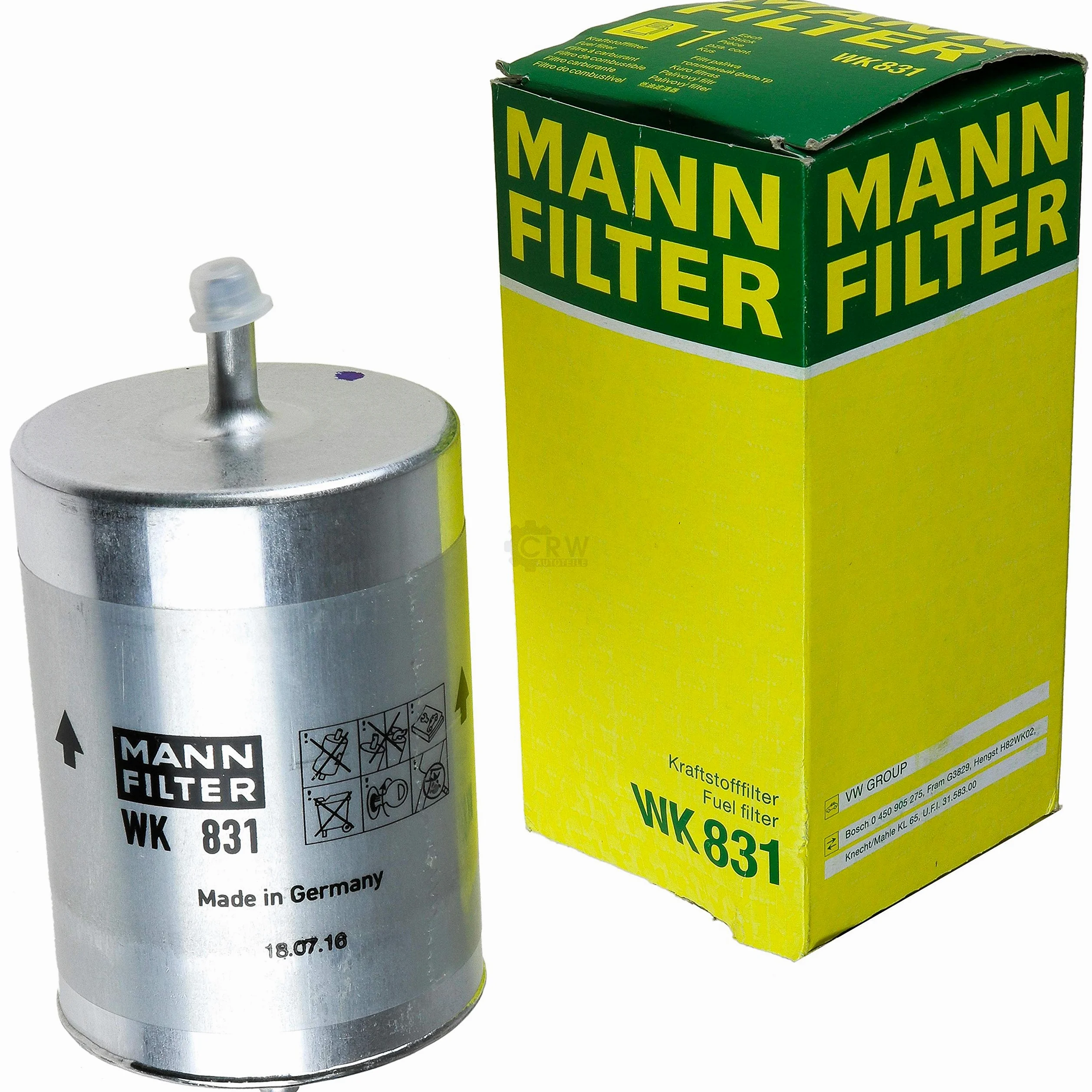 QR-Parts Kit 85460106 HU 727/1 x MN7907-1 MN7907-5 WK 831 7 L Energy Combi LL 5W-30 + paquete de filtros MANN 10929565