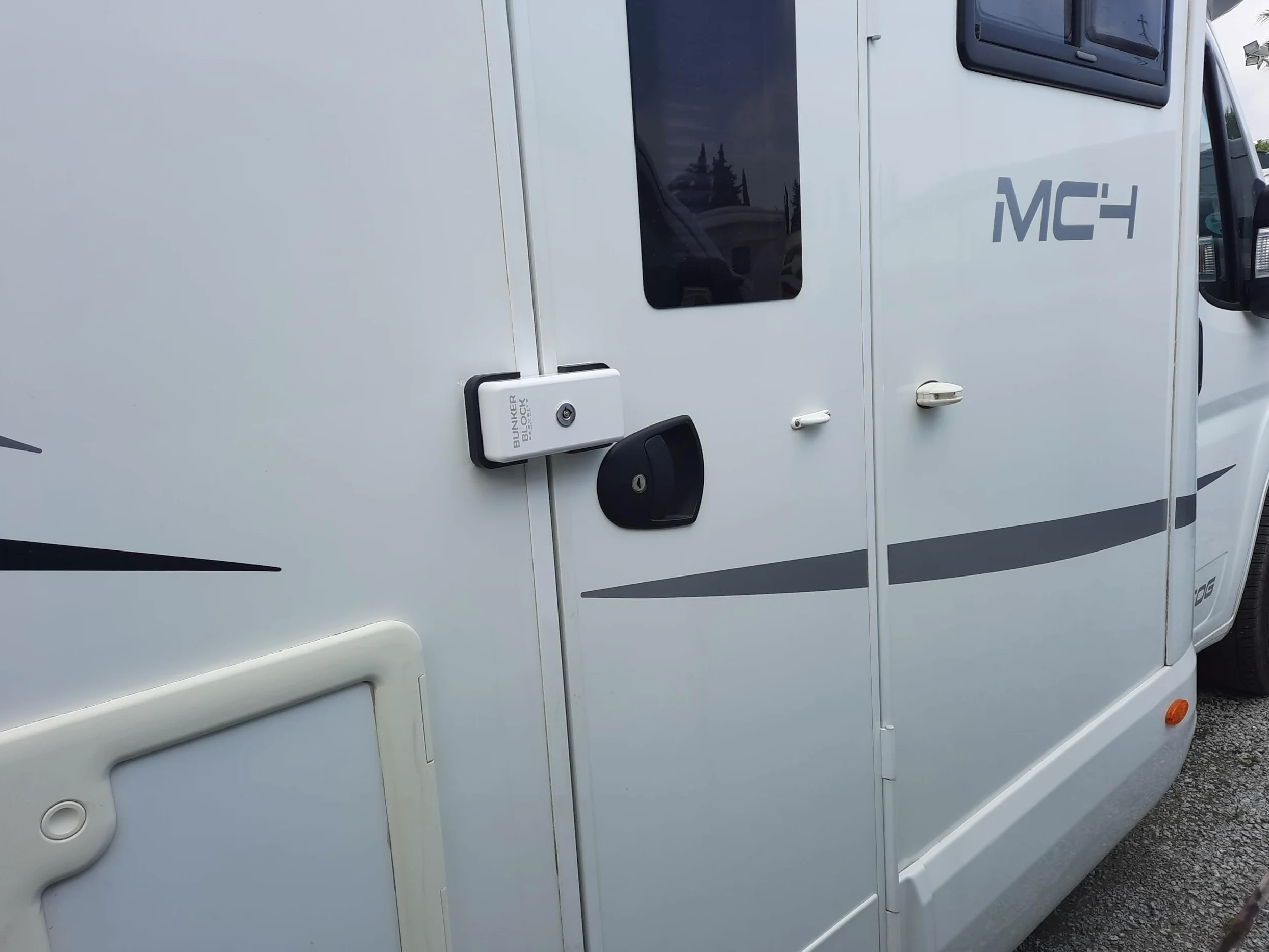 Autocaravana CERRADURAS Puertas Bunker Block - Modelo Manual - Leer descripcion del Producto