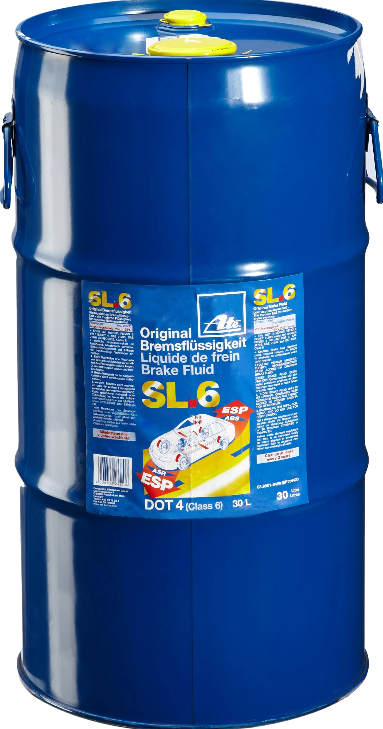 ATE 03990164202 líquido de frenos SL 6 DOT 4
