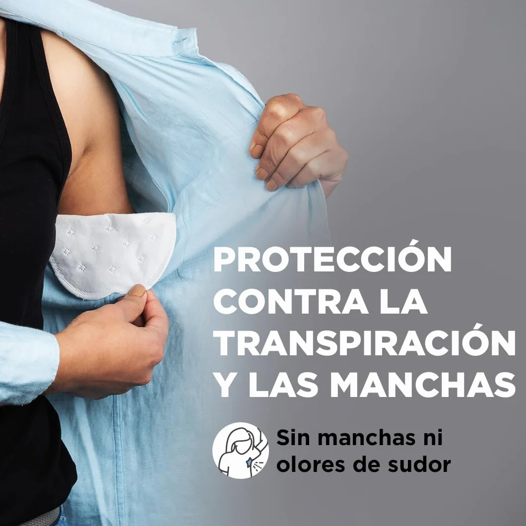 PEESAFE Almohadillas Antitranspirantes Axilas (14 piezas) | Absorben sudor y olores | Para mujeres y hombres