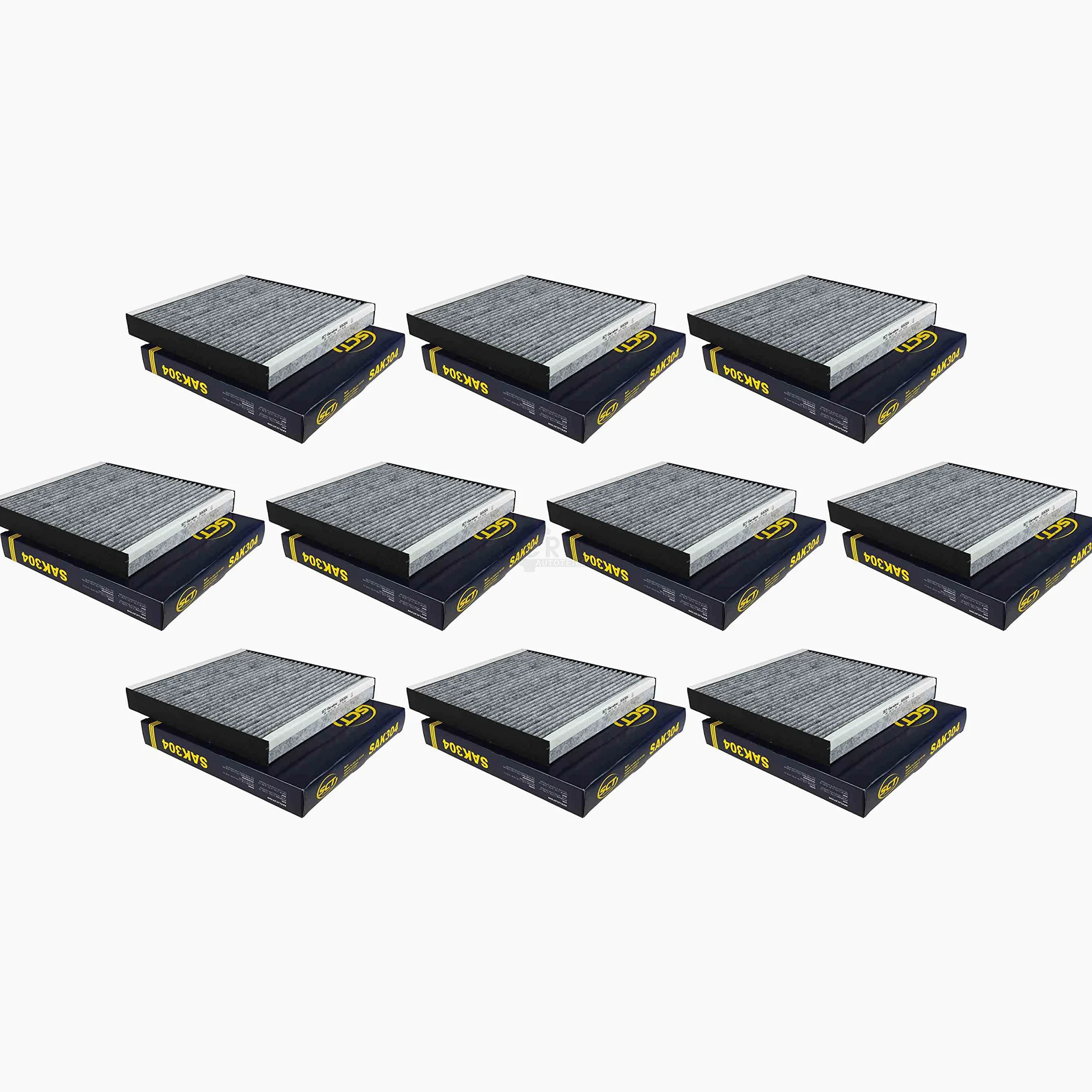 Juego de 10 filtros originales SCT 85500168 SAK 304 para habitáculo de polen