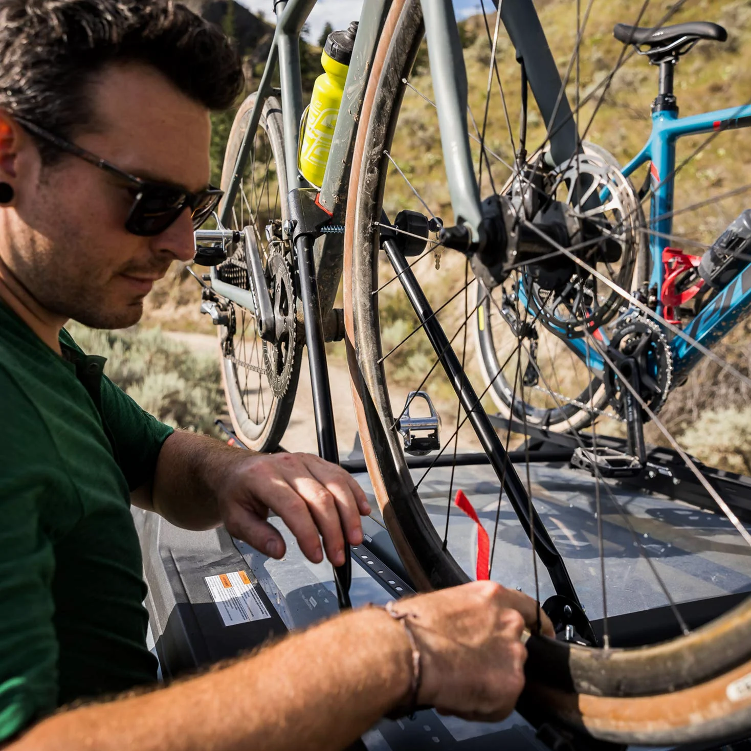 Swagman Upright Portabicicletas para Montaje en Techo