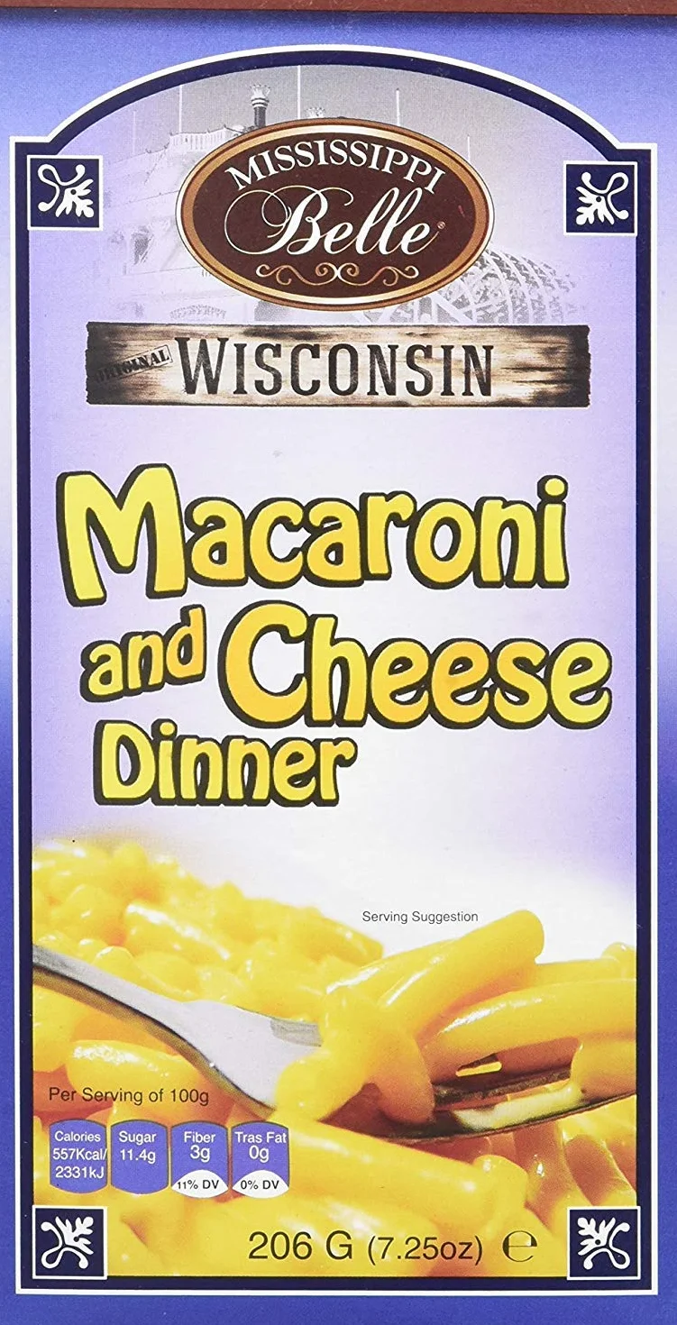 Mississippi Belle Macaroni Fromage 206 g