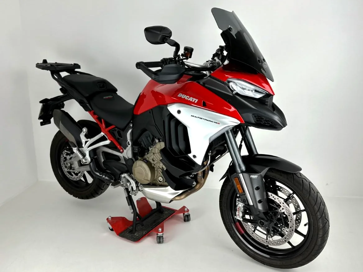 Cúpula estándar ahumada oscura WRS Multistrada V4 / S / Sport / Rally 2020-2025