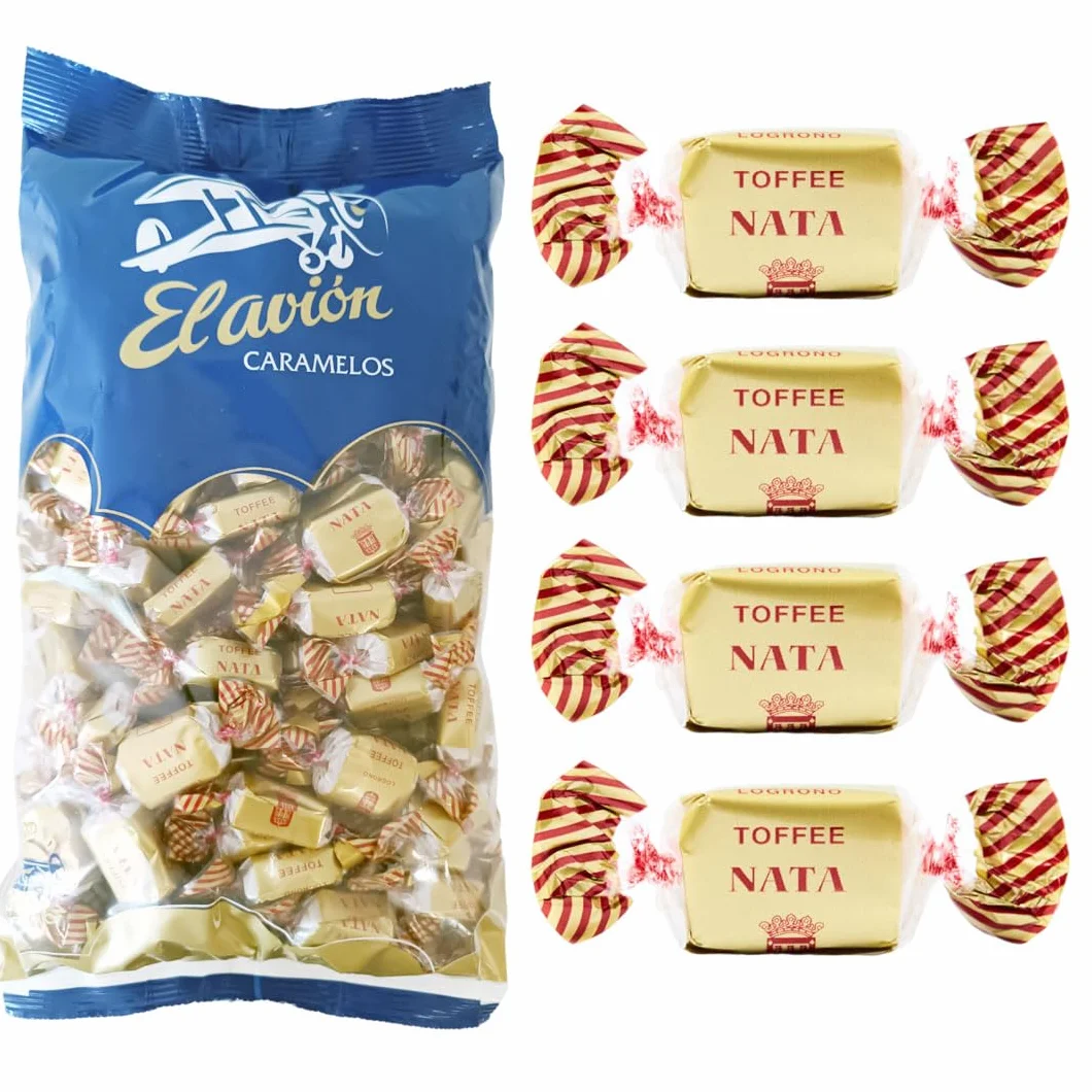 El Avión Caramelos Toffee Nata 1 kg Caramelo Duro