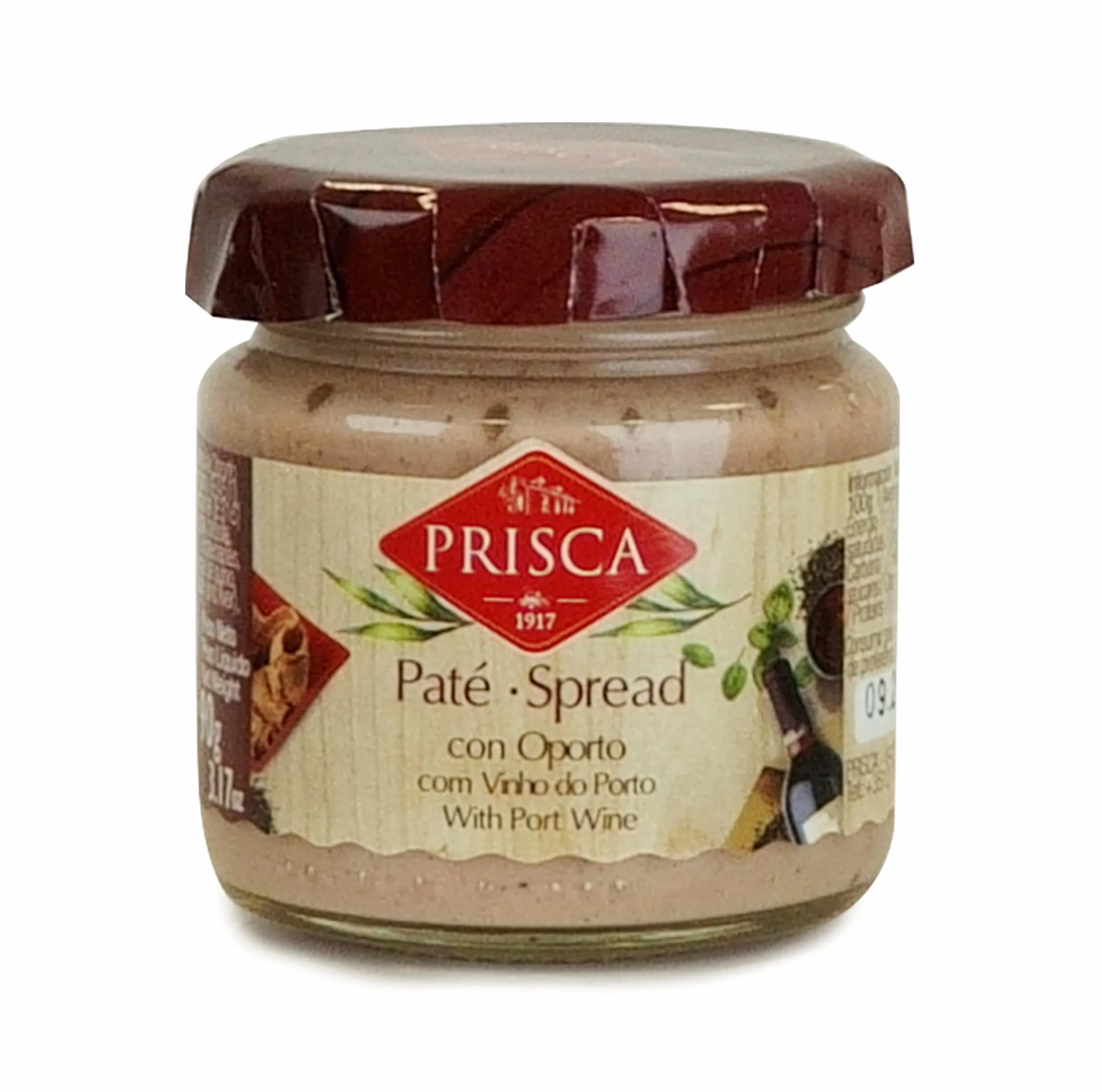 Surtido de Patés 6×90g con Vino de Oporto, Jamón y Queso de Cabra