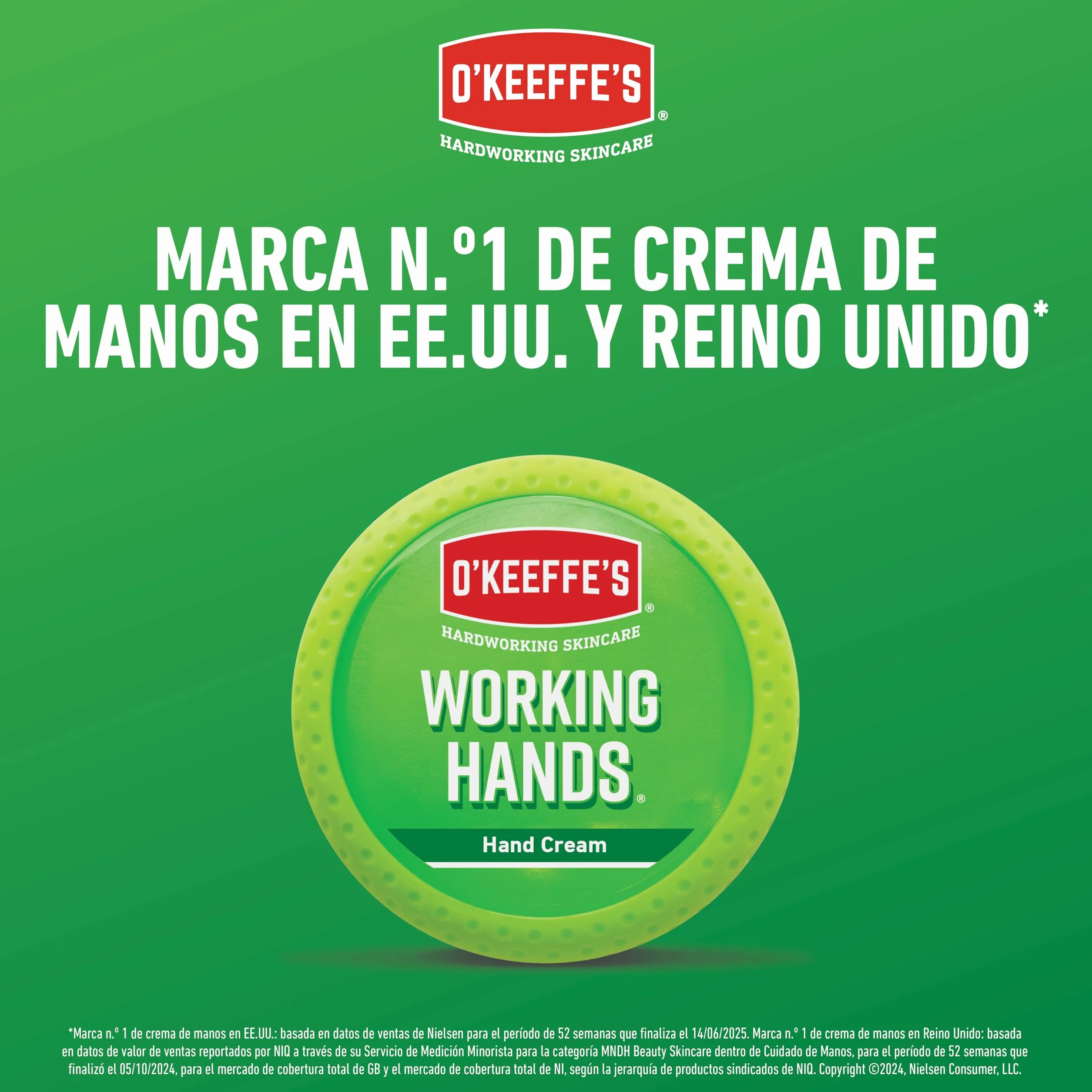 O`Keeffes Working Hands Crema para manos secas y agrietadas 80ml