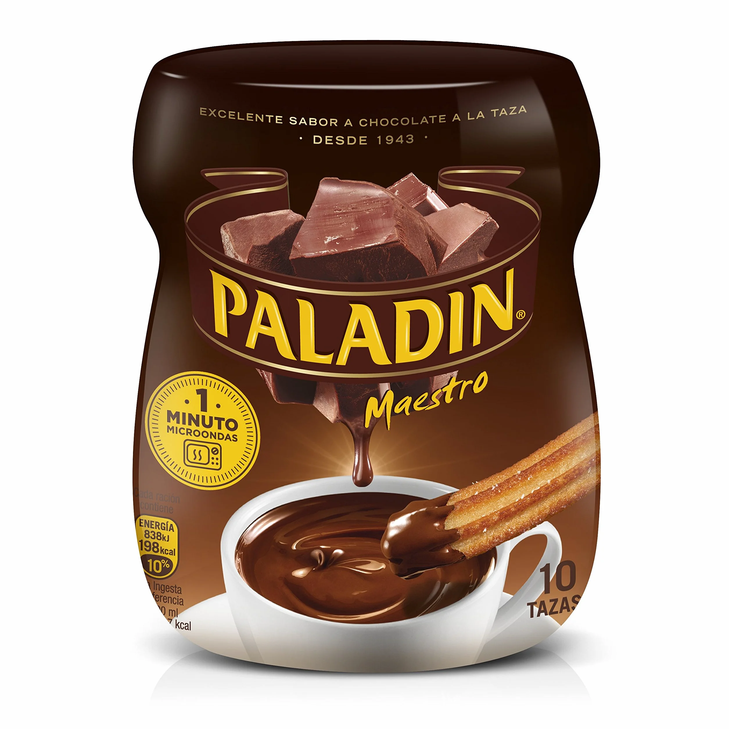 Cacao Paladin La Taza Minuto 350g Pack de 2